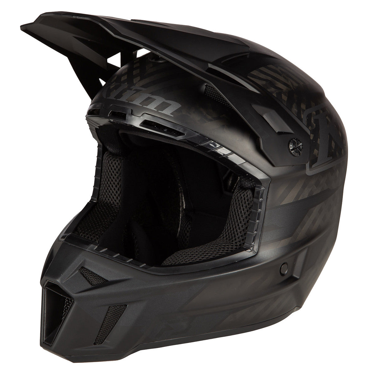 Klim F3 Carbon Off-Road Helmet Carbon Matt Black