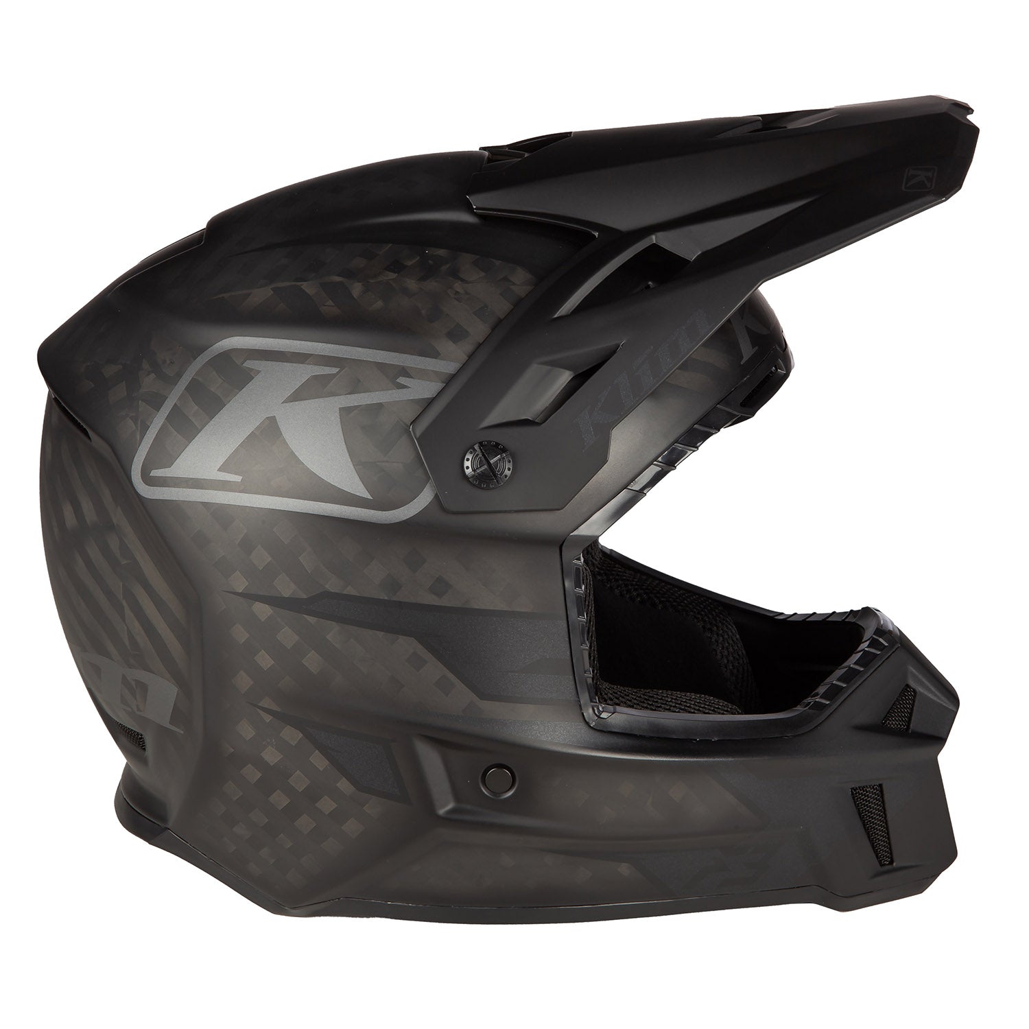 Klim F3 Carbon Off-Road Helmet Carbon Matt Black