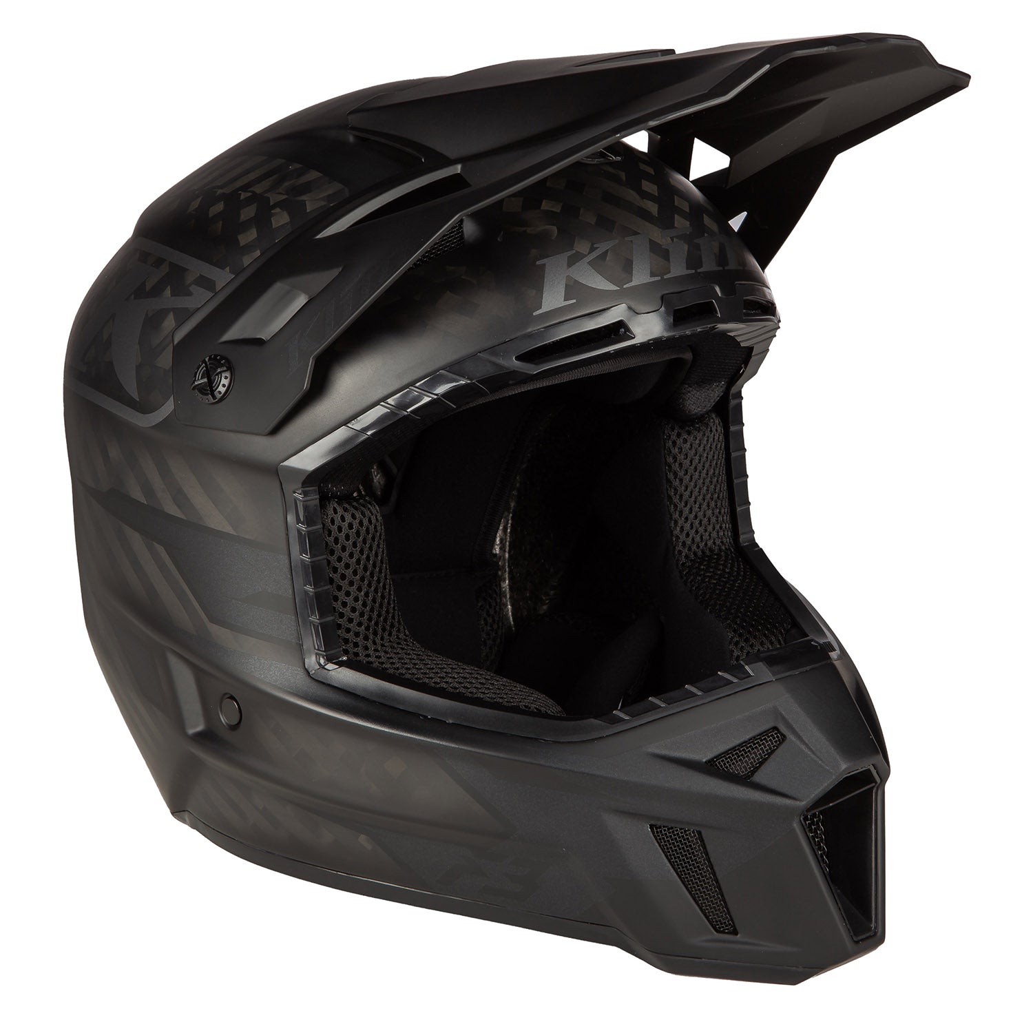 Klim F3 Carbon Off-Road Helmet Carbon Matt Black