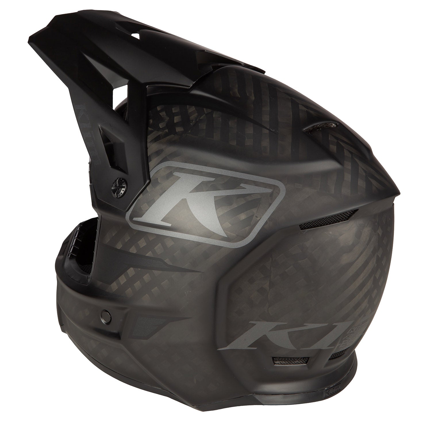 Klim F3 Carbon Off-Road Helmet Carbon Matt Black