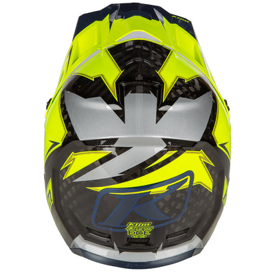 Klim F3 Carbon Off-Road Helmet Lightning HI-Vis