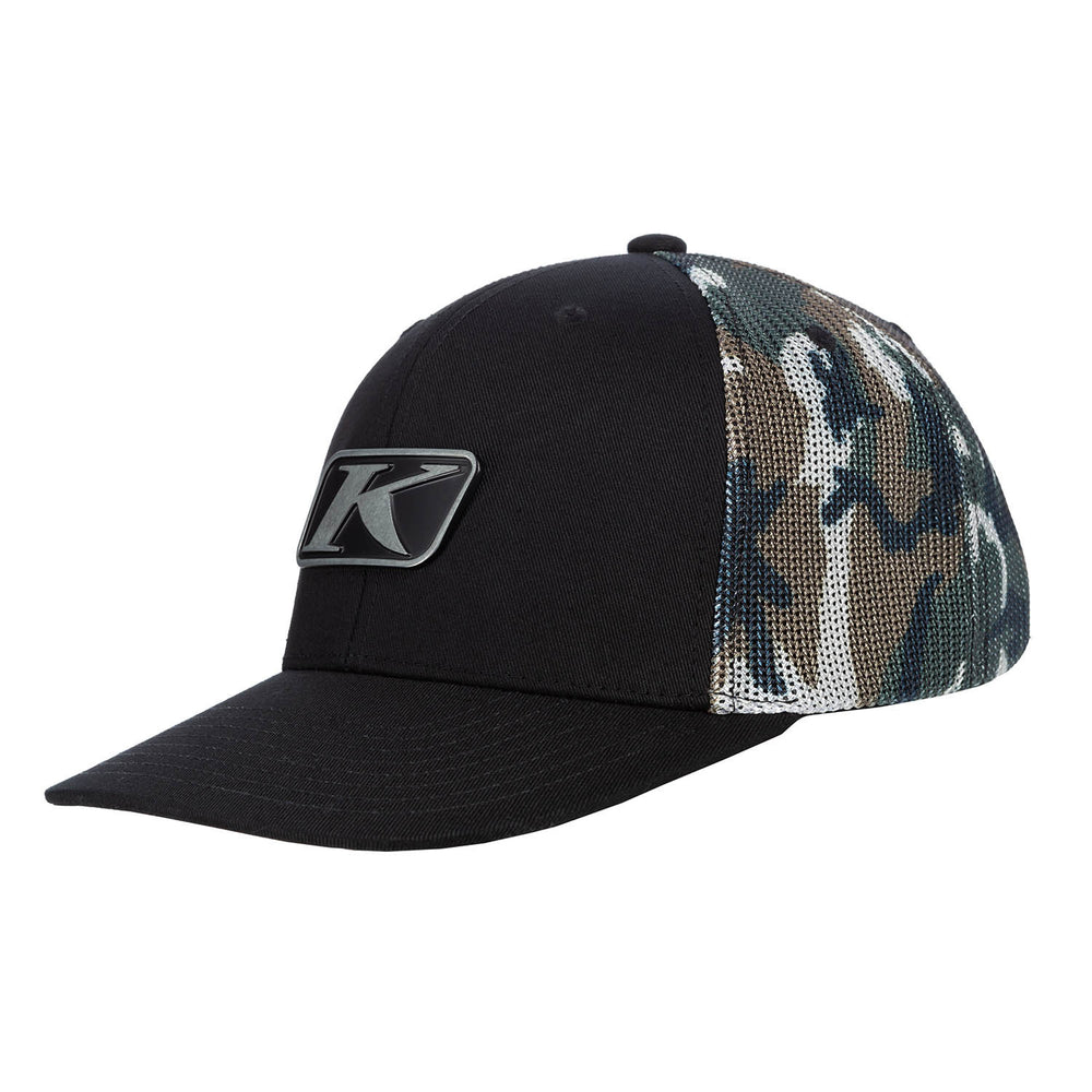 Klim Icon Snap Hat Black - Camo