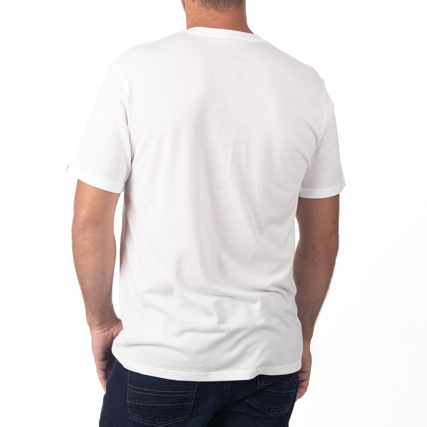 Klim Race Spec SS T  White - Dress Blues