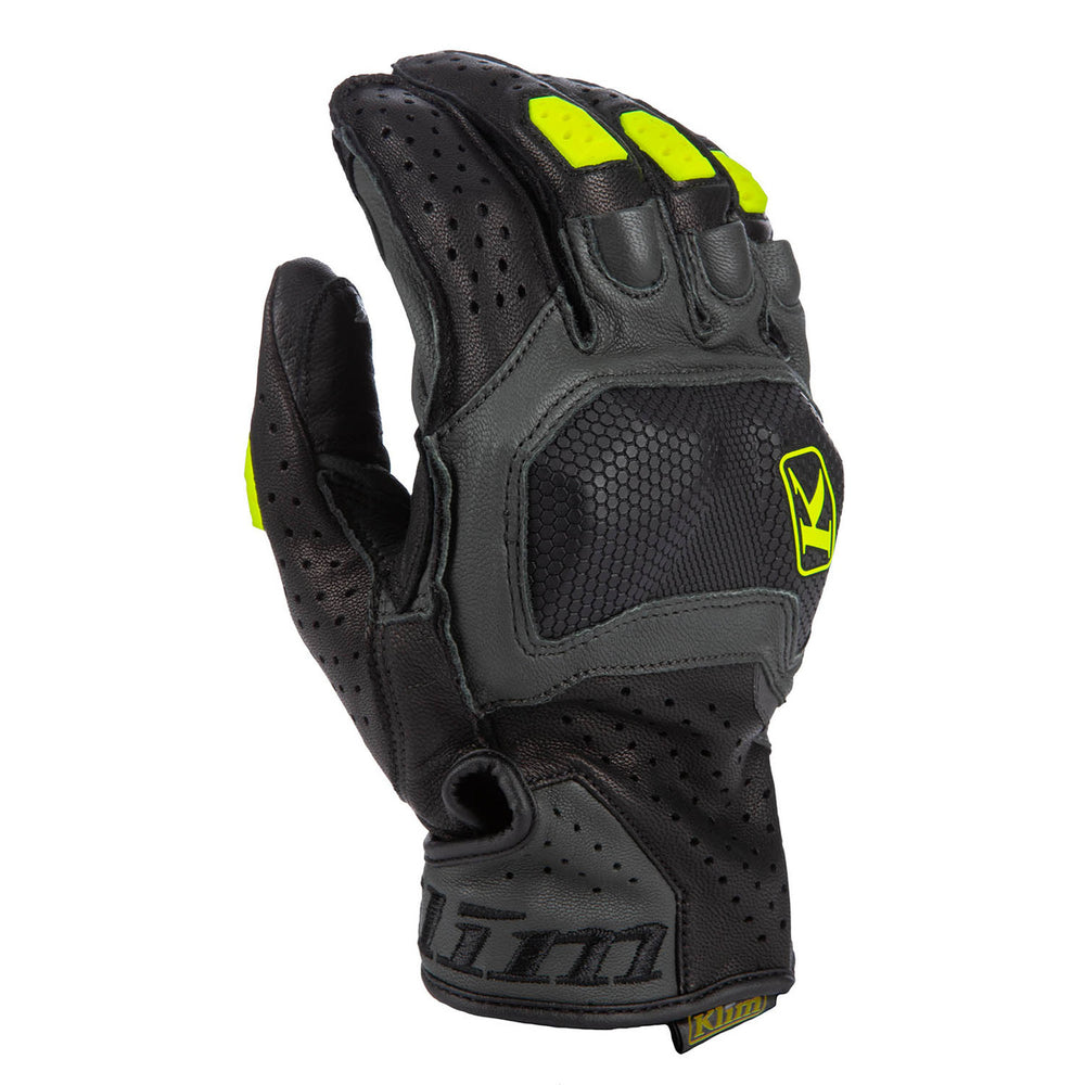 Klim Badlands Aero Pro Short Glove Black Hi-Vis
