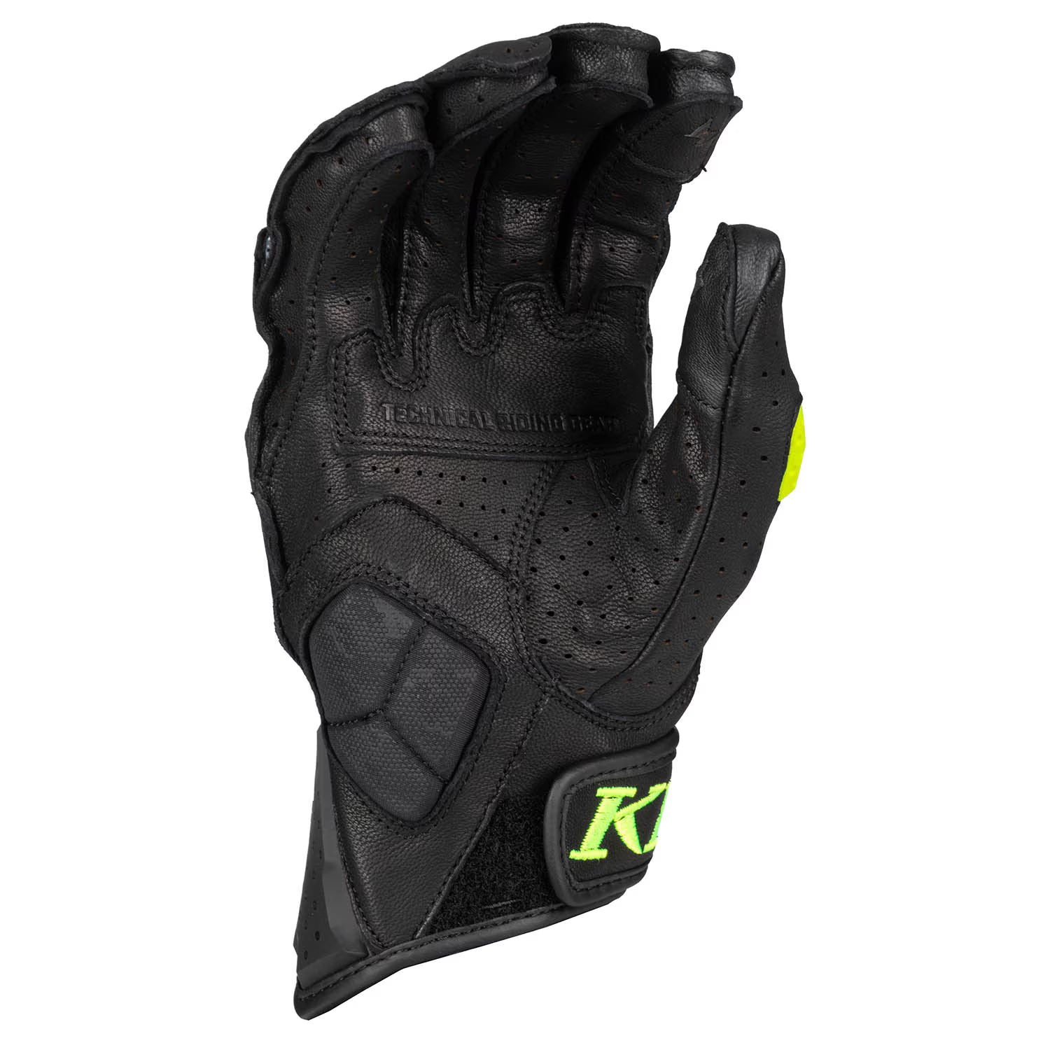 Klim Badlands Aero Pro Short Glove - Black Hi-Vis (2026 Model)