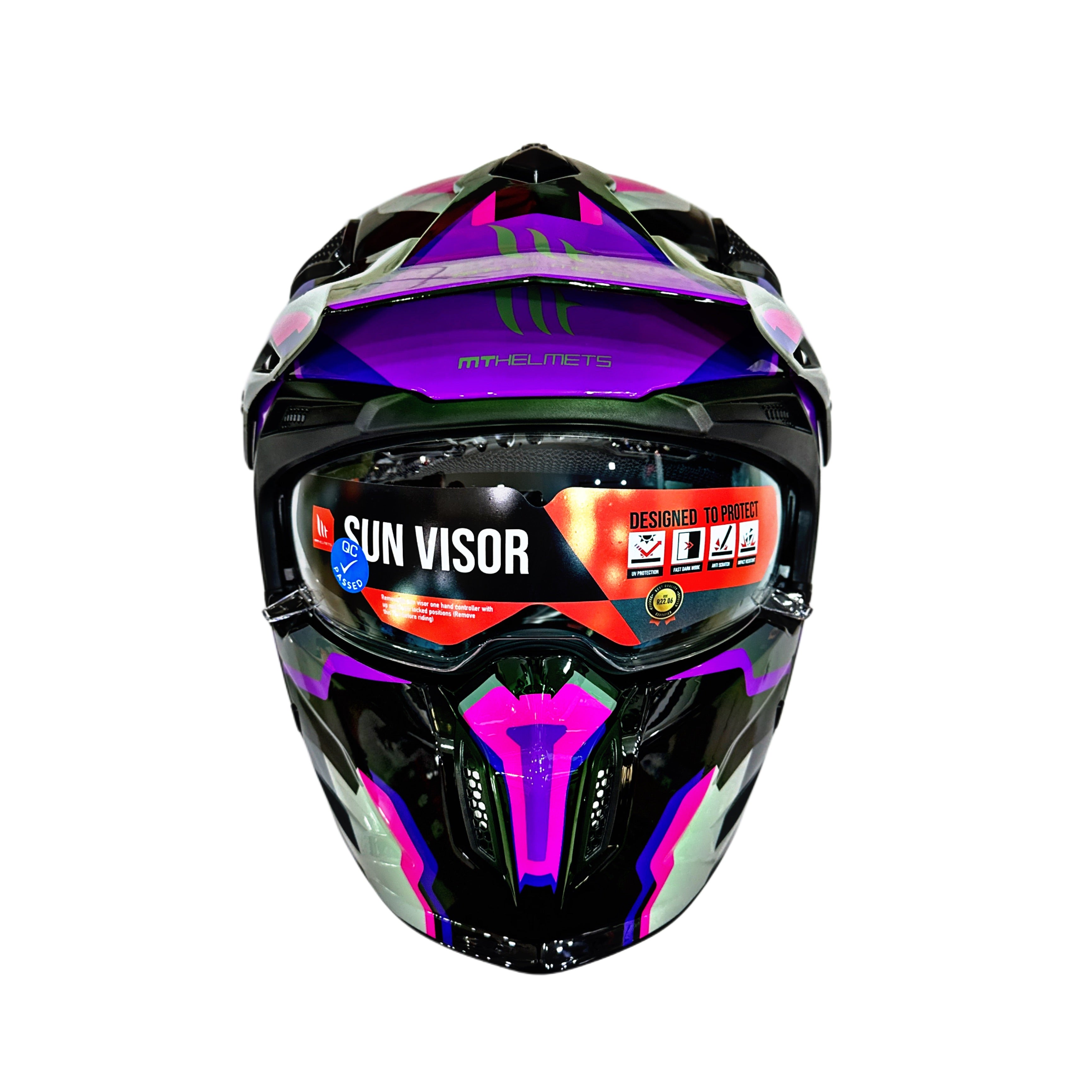 MT Helmets Streetfighter SV S Burst B8 Gloss Helmet – Regina Specialties