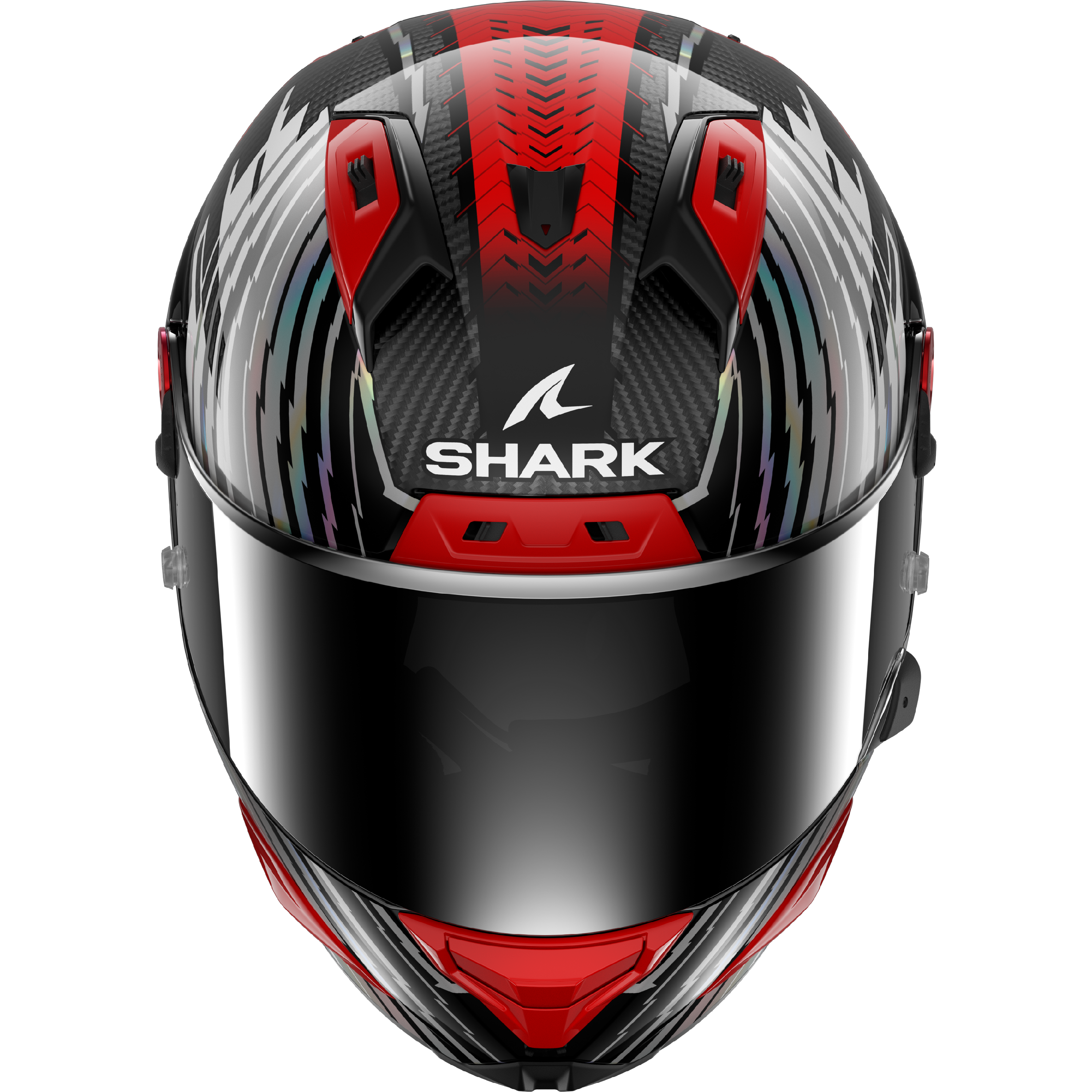 Shark Aeron Carbon Edgy Red Helmet (DRU)