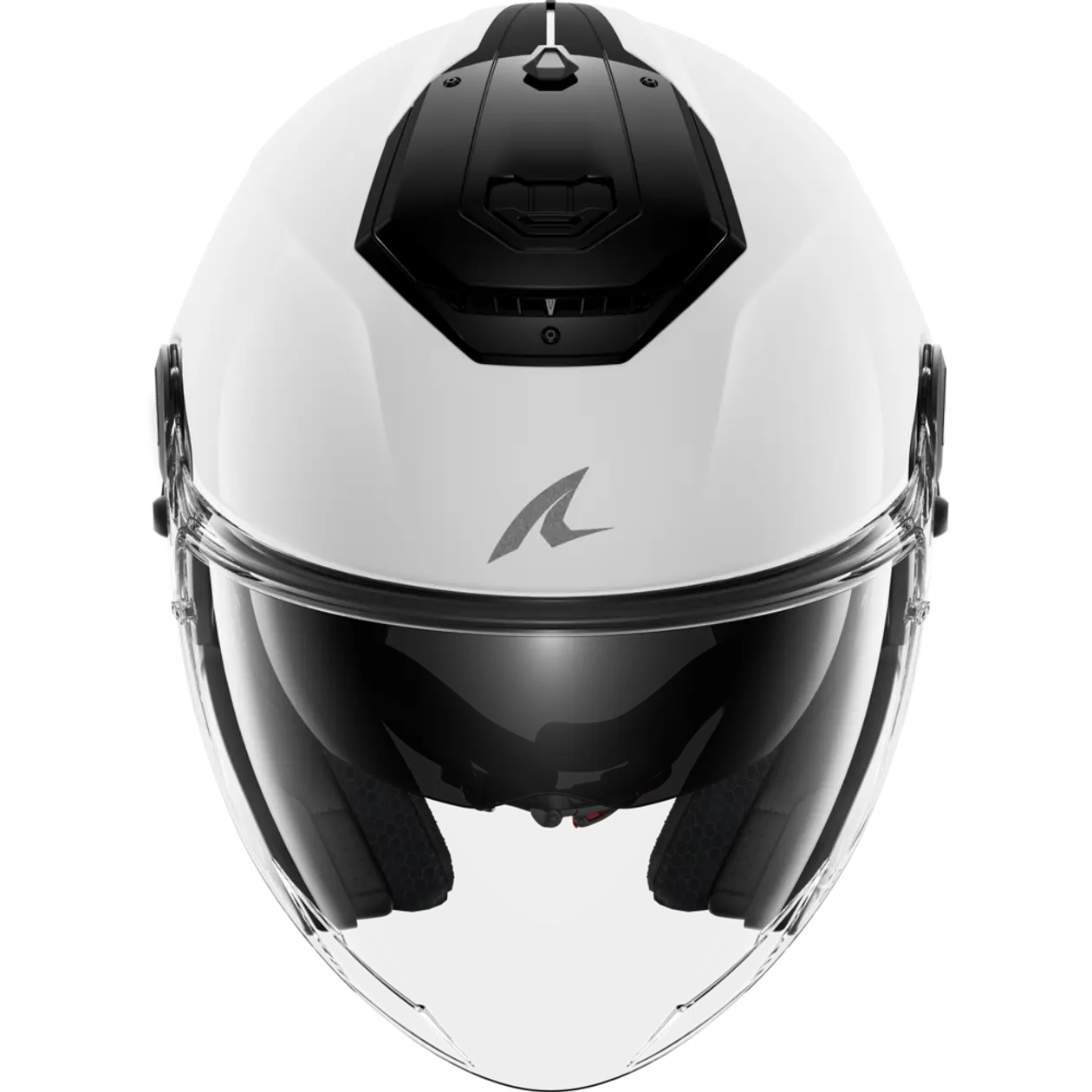 Shark RS Jet Gloss White Blank Helmet (WHU)