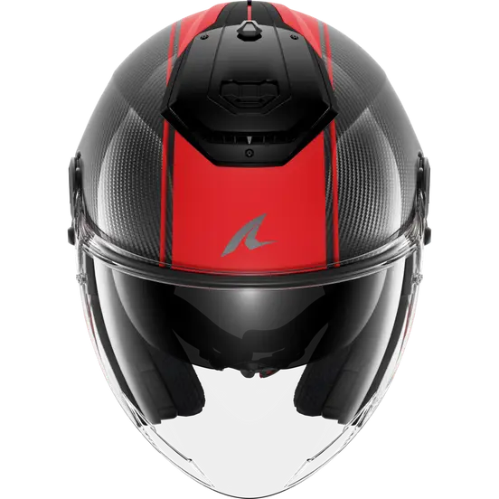 Shark RS Jet Carbon Skin Red Carbon Helmet (DRD)