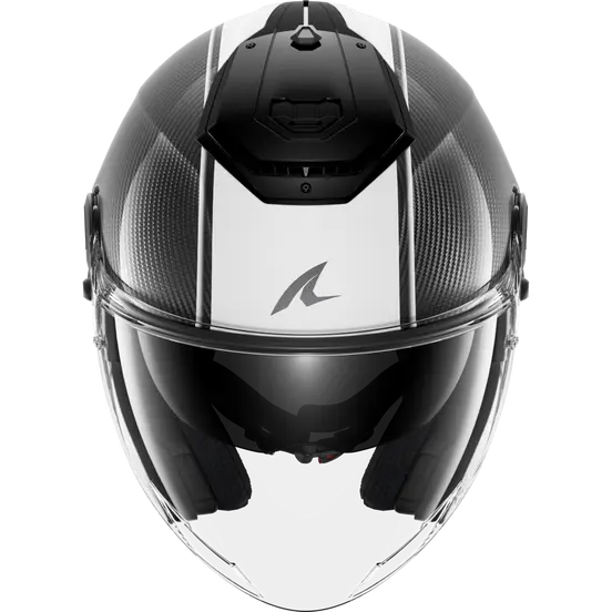 Shark RS Jet Carbon Skin White/Black Carbon Helmet (DWK)
