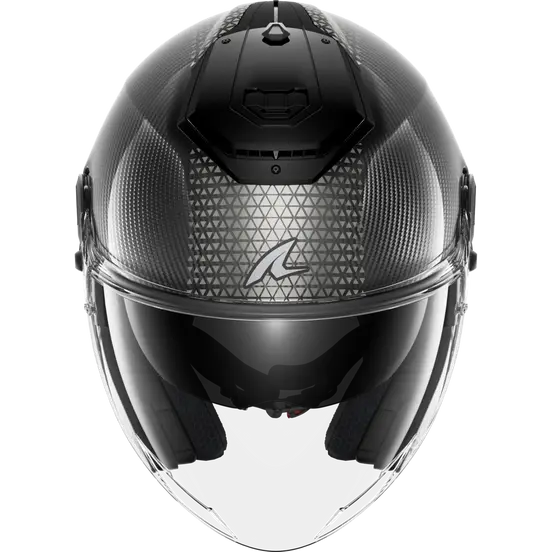 Shark RS Jet Carbon Ikonic Carbon Black Chrome Carbon Helmet (DKU)