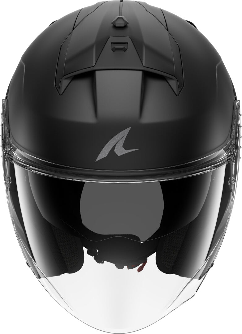 Shark Skwal Jet Blank Matt Black Helmet (KMA)
