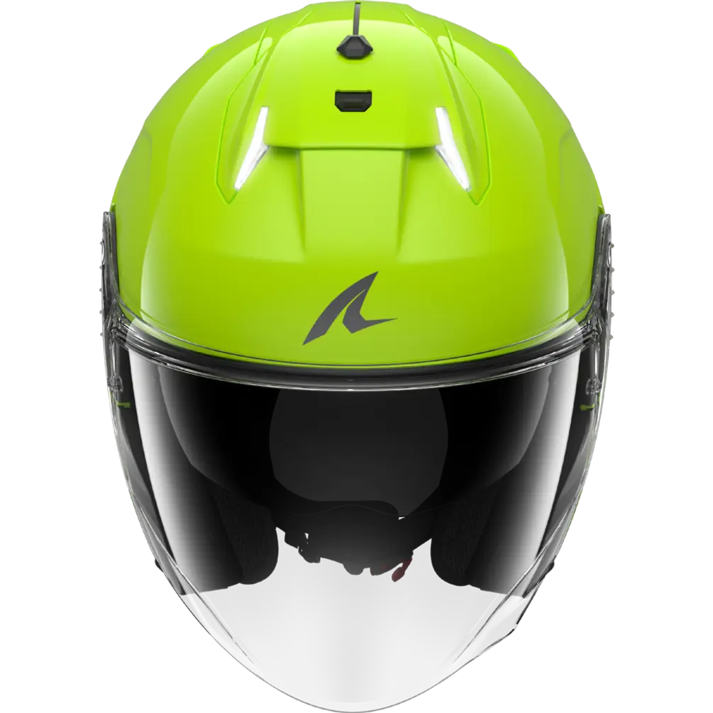Shark Skwal i3 Jet Blank Toxic Green Glossy Helmet (G03)