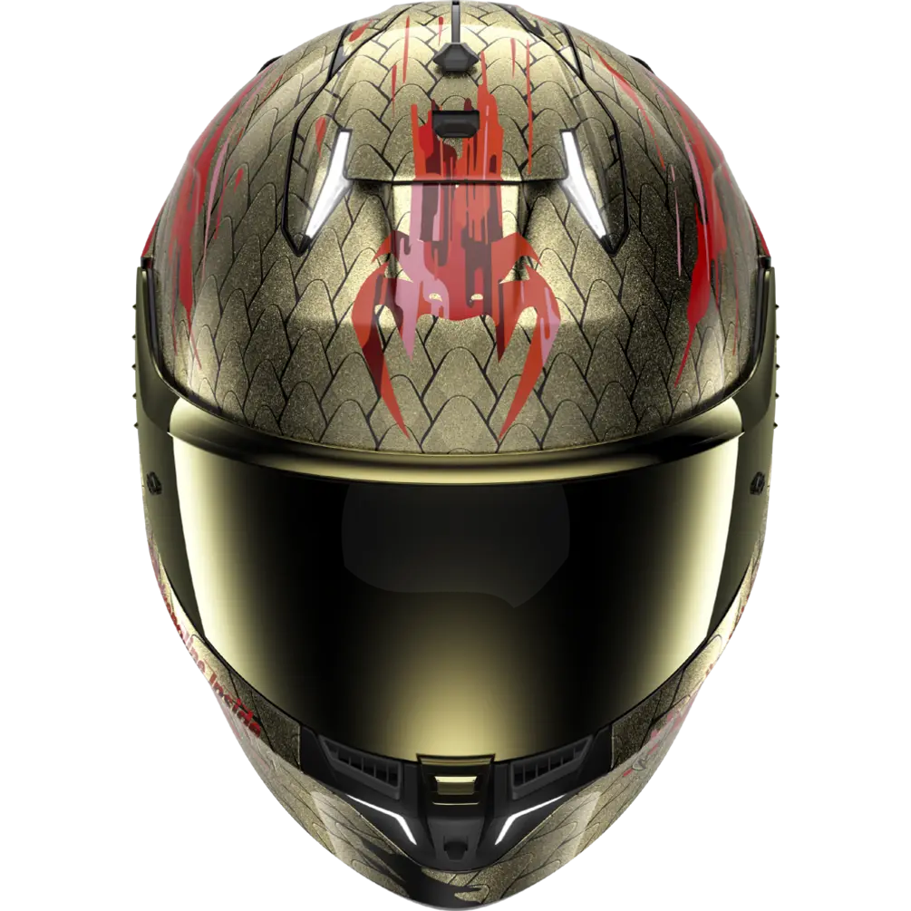 Shark Skwal i3 Venum Black/Red/Gold Helmet (KRQ)