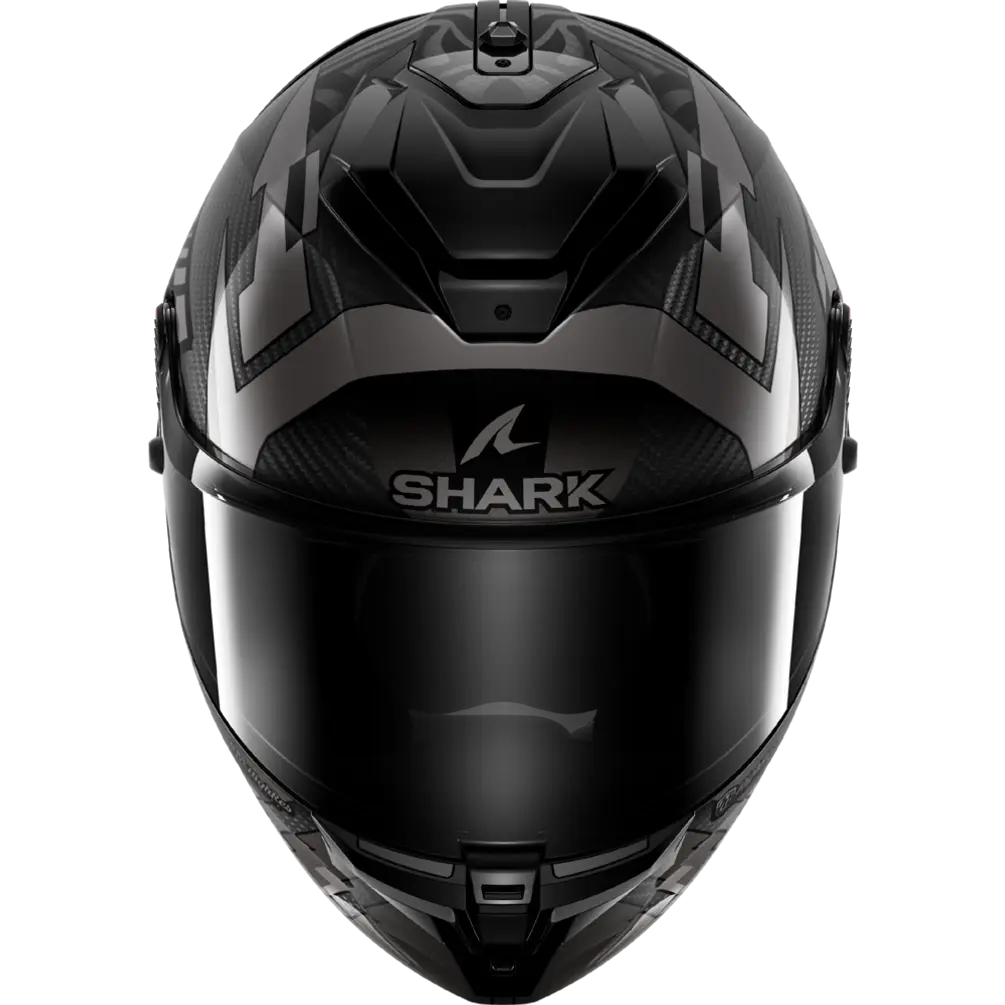 Shark Spartan GT Pro Carbon Zarco Track Racer Carbon Anthracite Chrome Helmet (DAU)