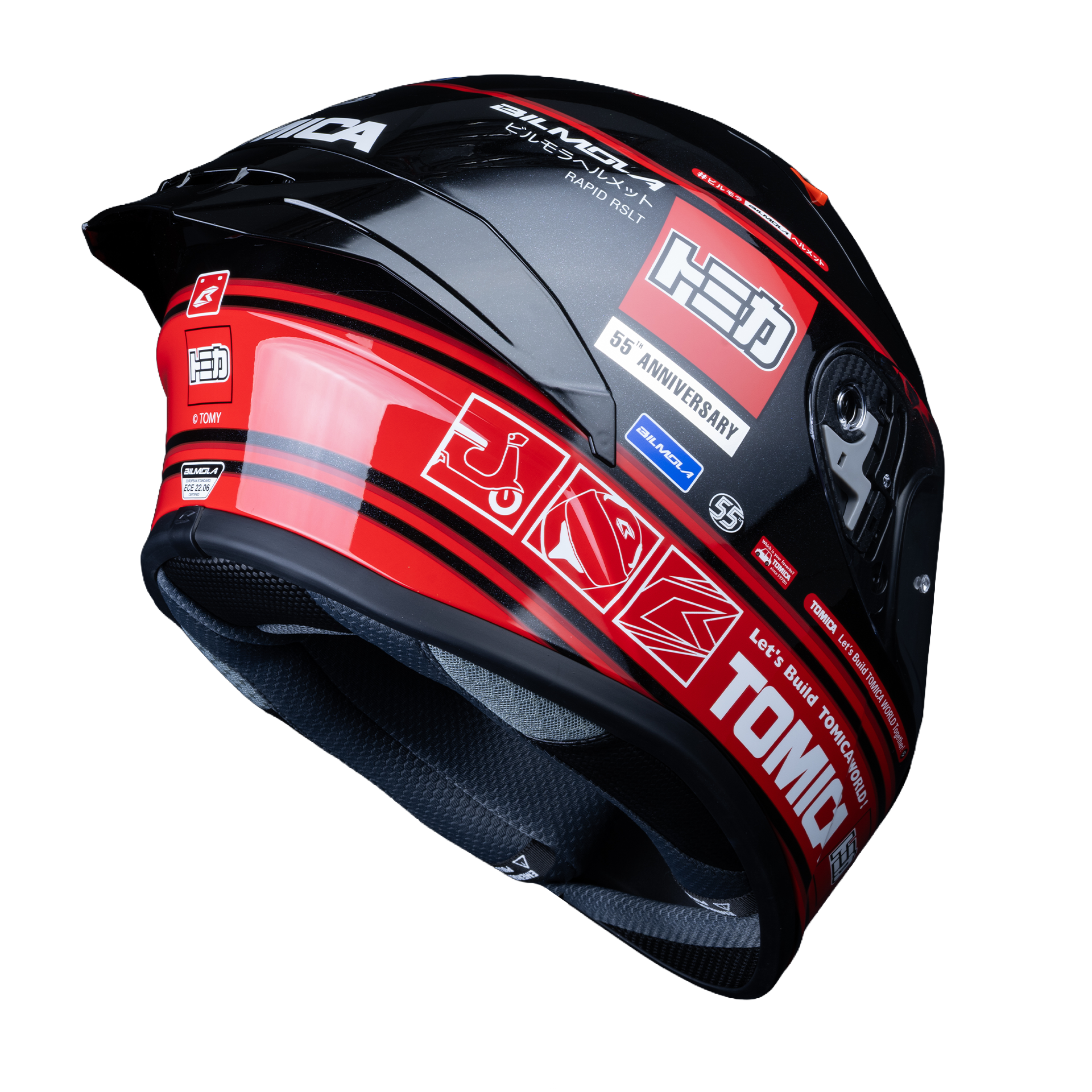 Bilmola Rapid RSLT x Tomica 55th Anniversary: Red Black