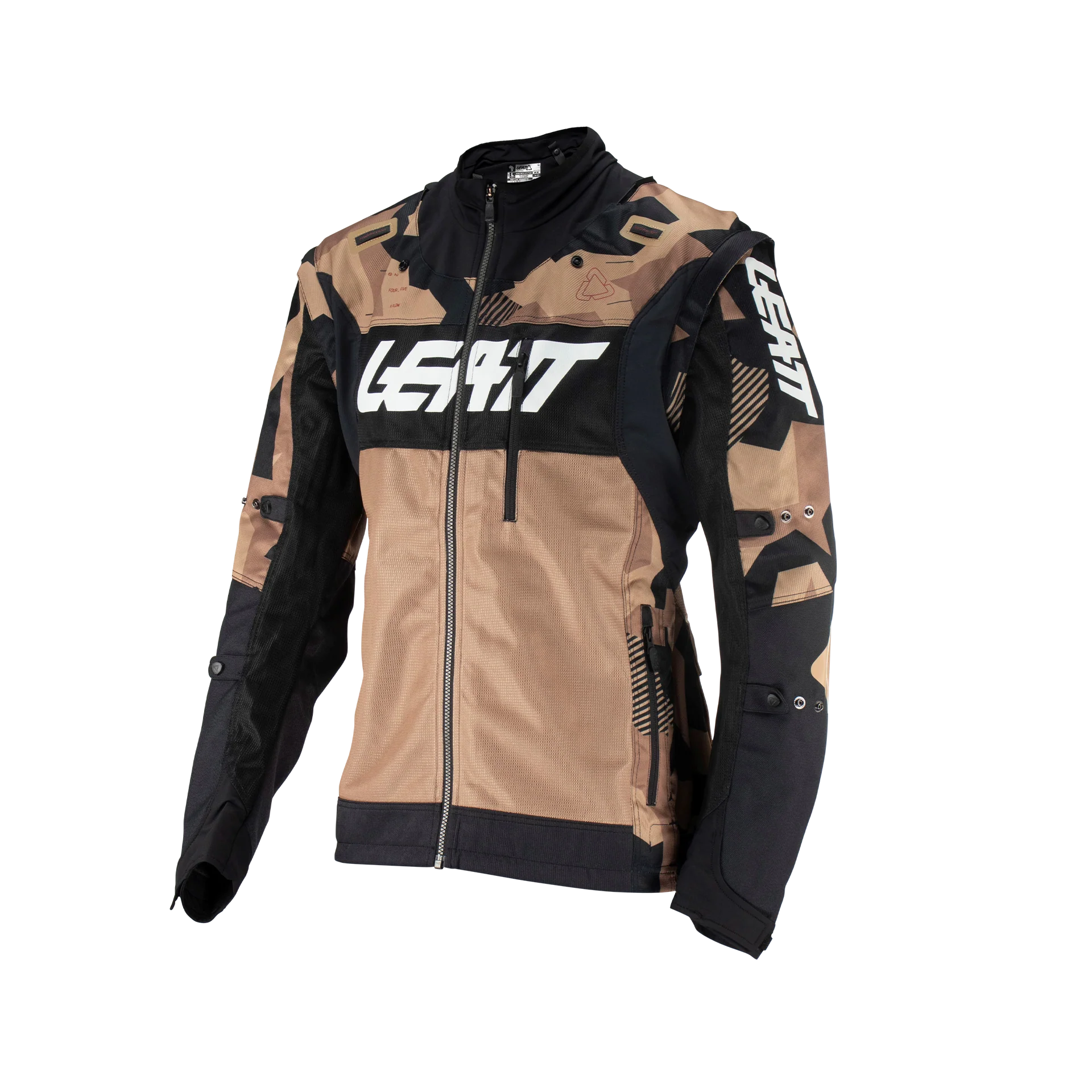 Leatt Moto 4.5 X-Flow Jacket Stone Brown