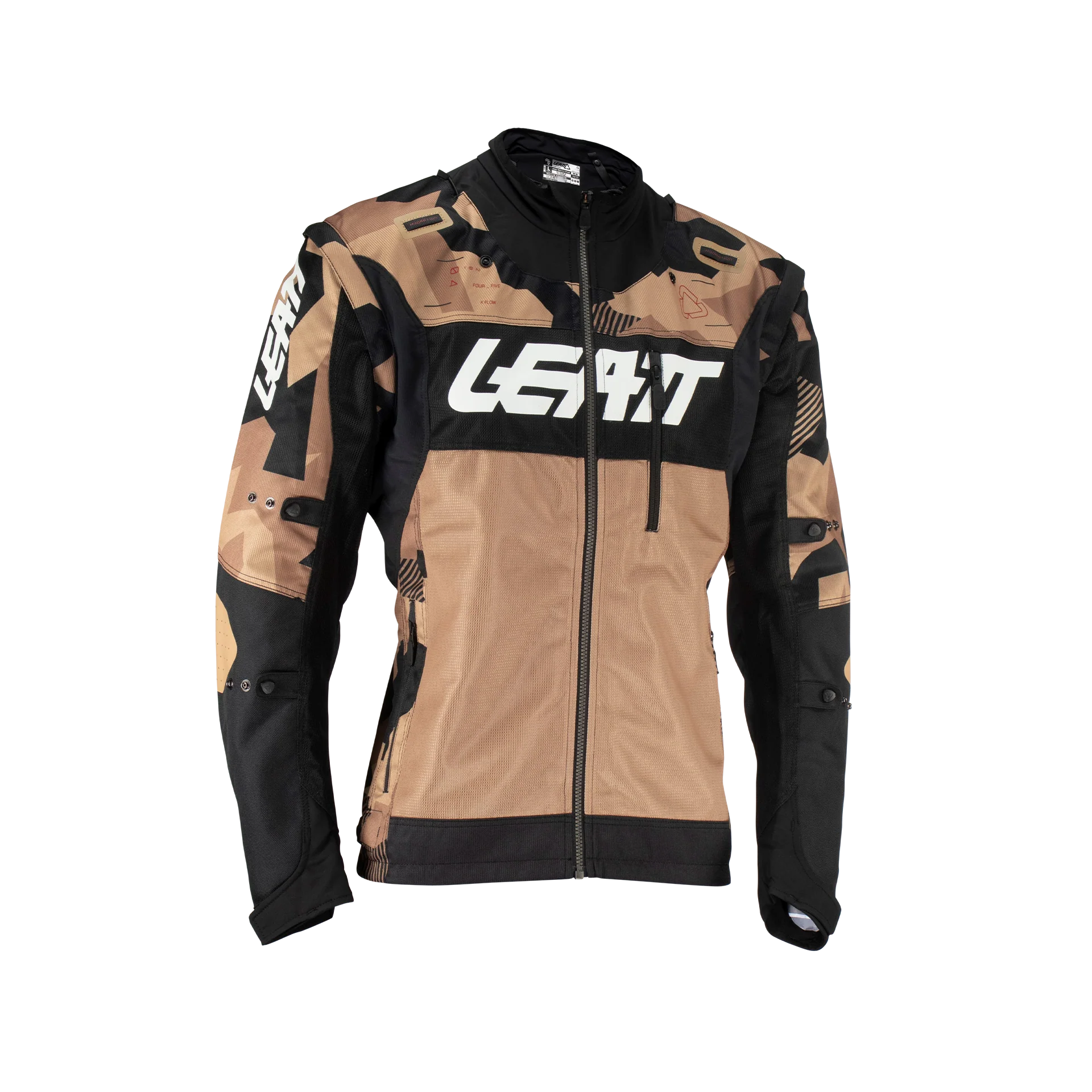 Leatt Moto 4.5 X-Flow Jacket Stone Brown