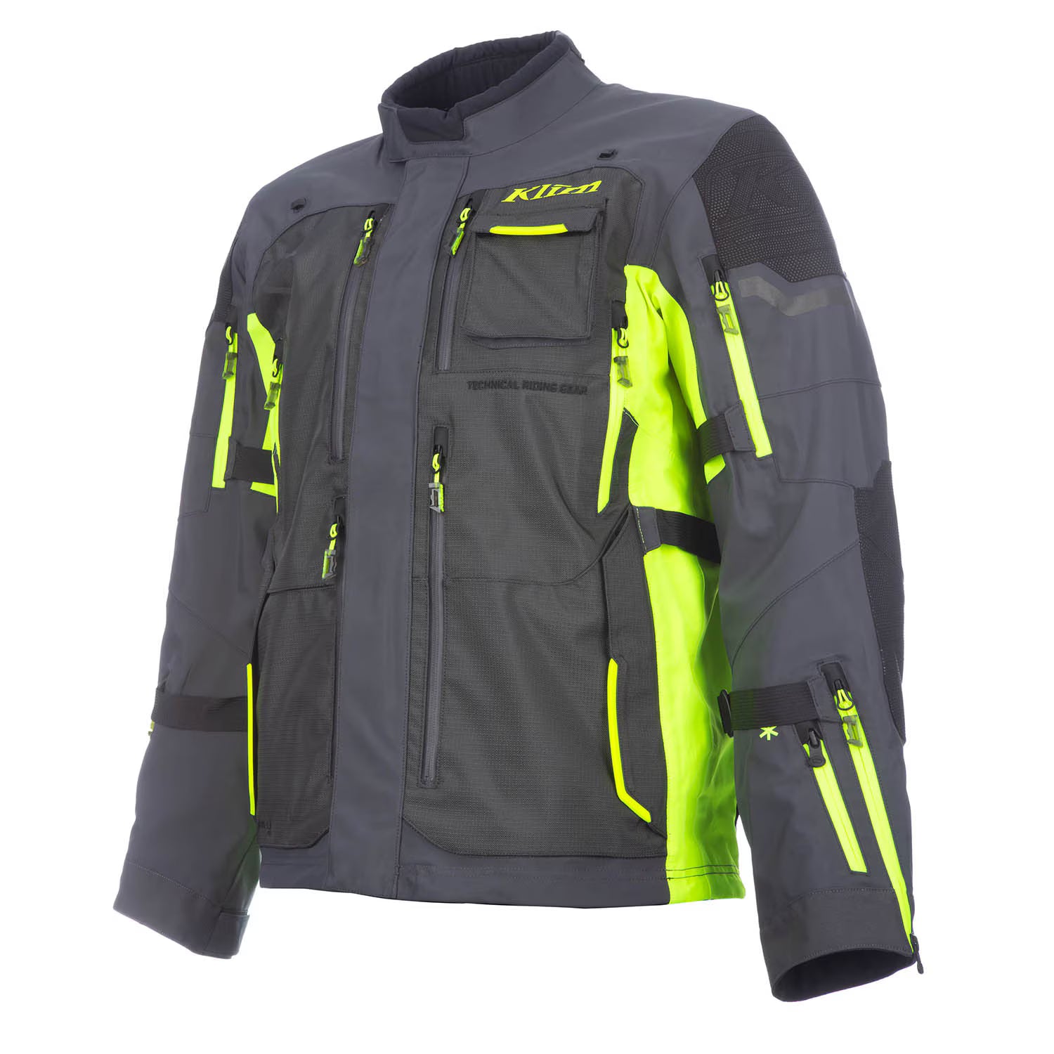 Klim Badlands Pro Jacket Asphalt-HiVis (2026 Model)