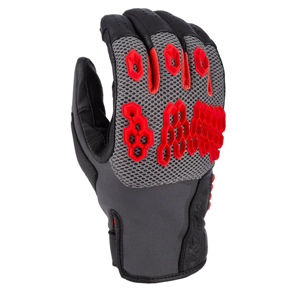Klim Baja S4 Glove Black - Fiery Red