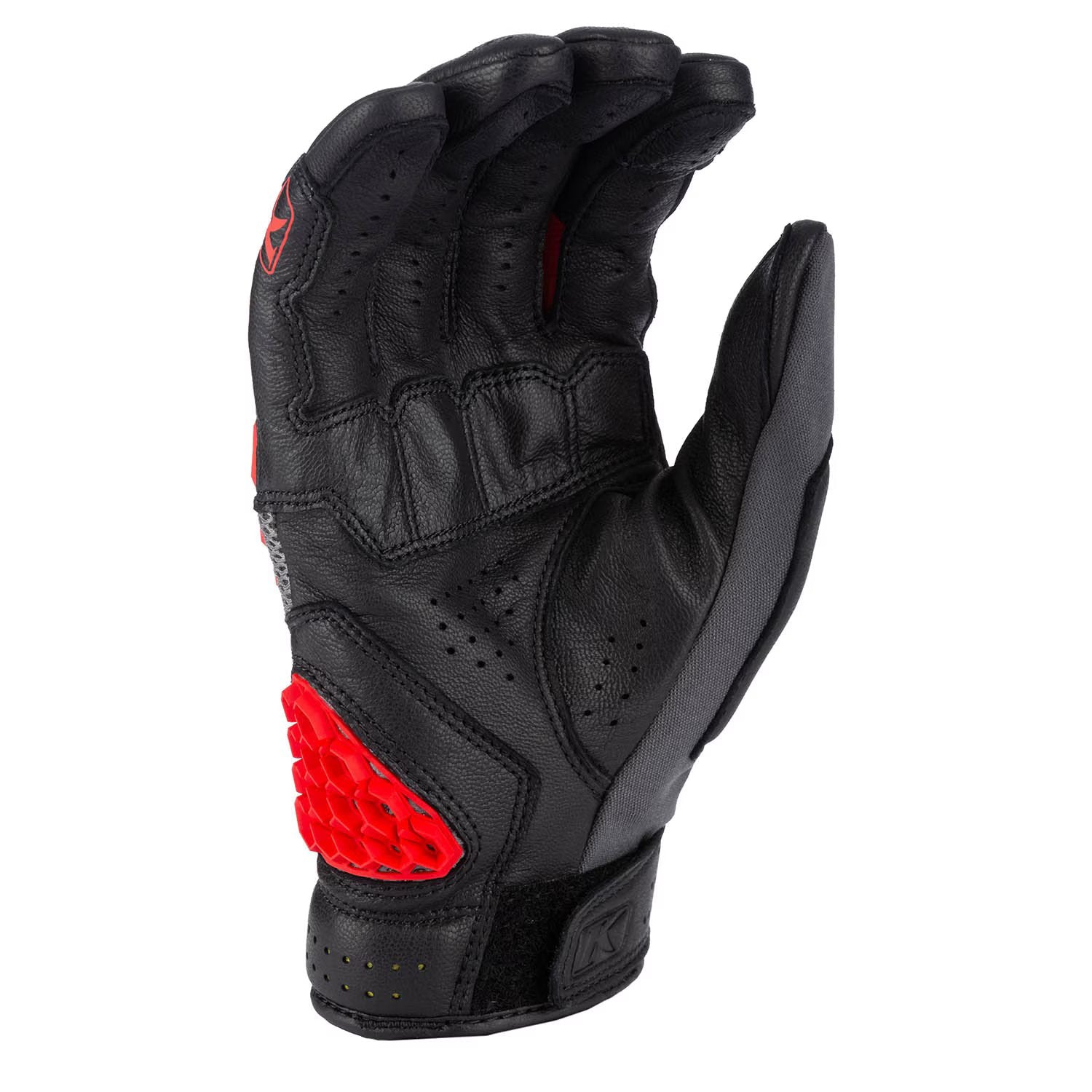 Klim Baja S4 Glove Black - Fiery Red