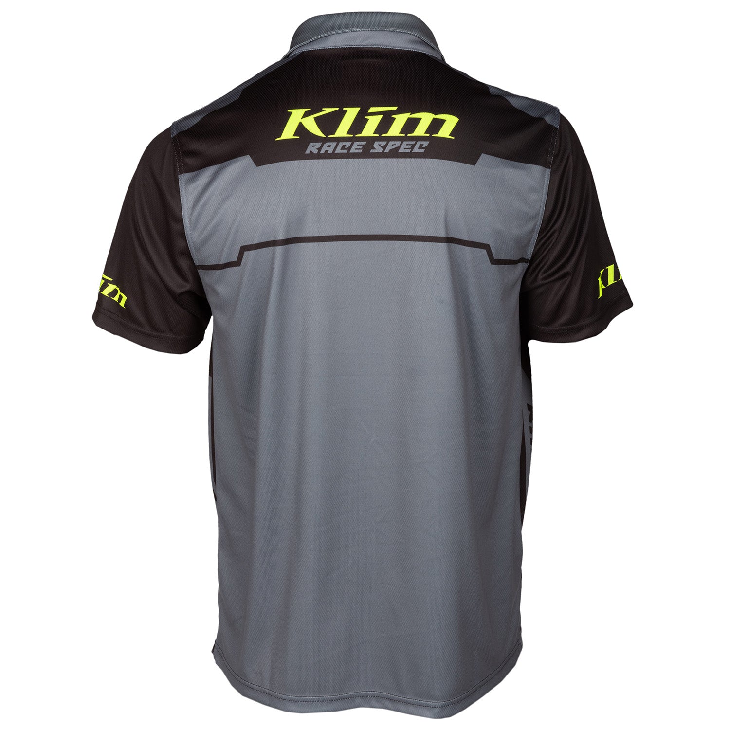 Klim Launch Polo Castlerock Gray - Black