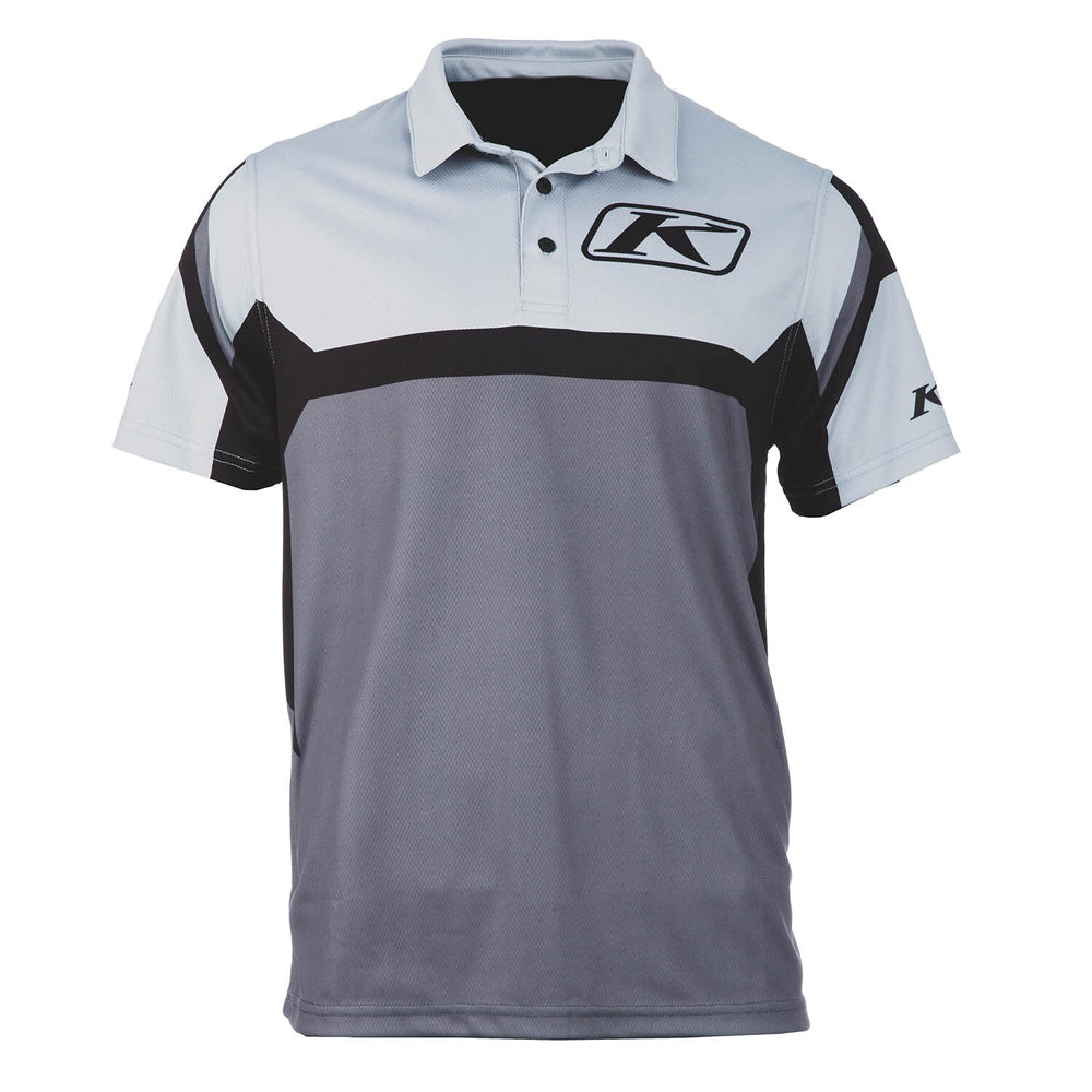 Klim Launch Polo Black - High-rise
