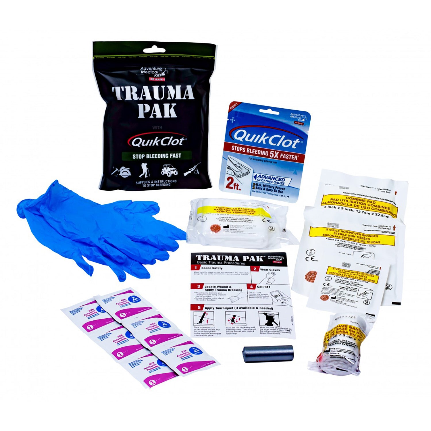 Klim Trauma Pak  W/Quickclot