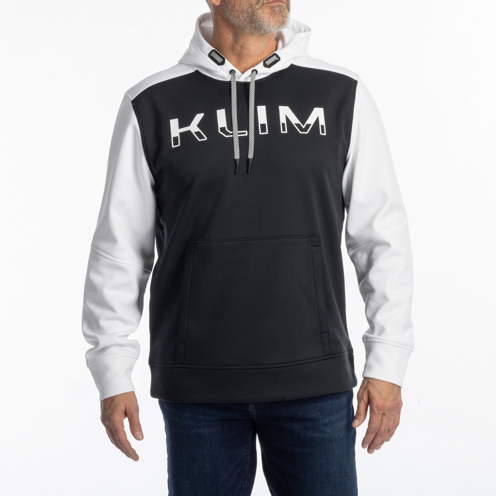 Klim Petrol Pullover Hoodie Black - White (New 2025)