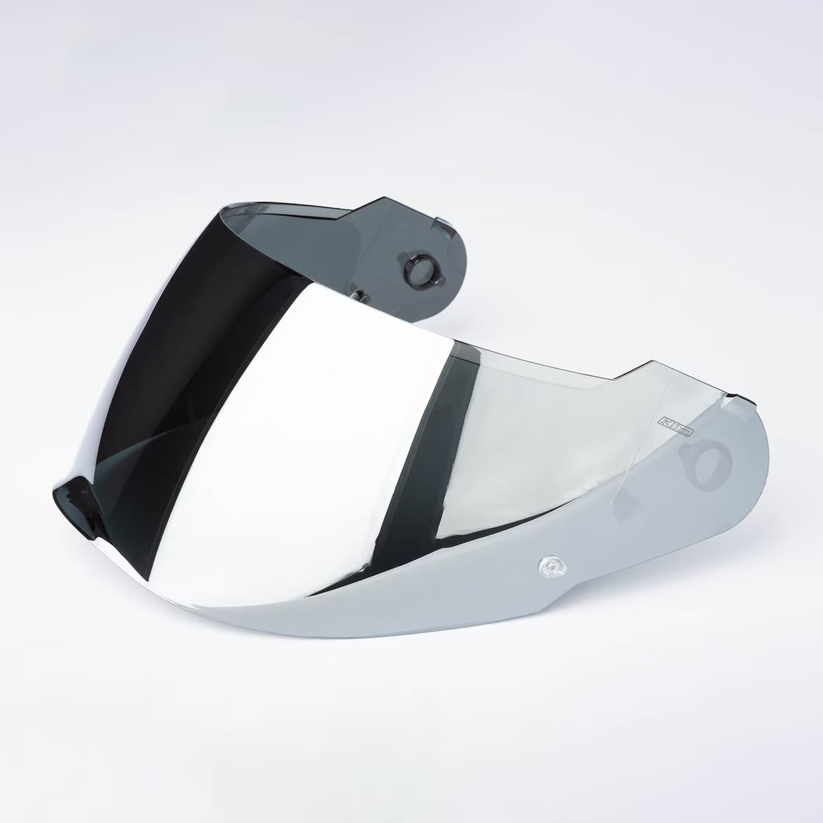 GT1 +IR HD Mirrored Face Shield Dark Smoke Silver Mirrored