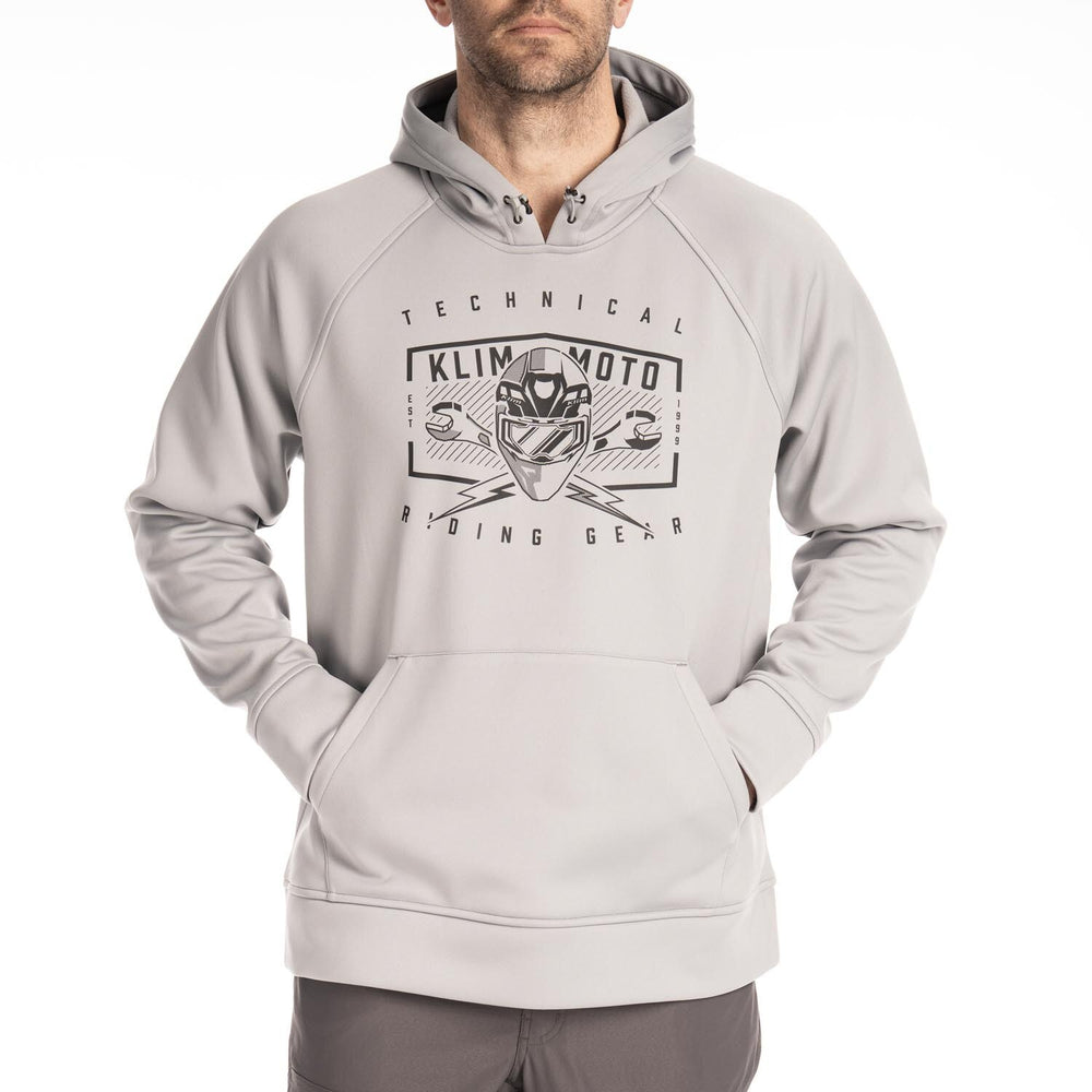 Klim Petrol Pullover Hoodie Monument - Black
