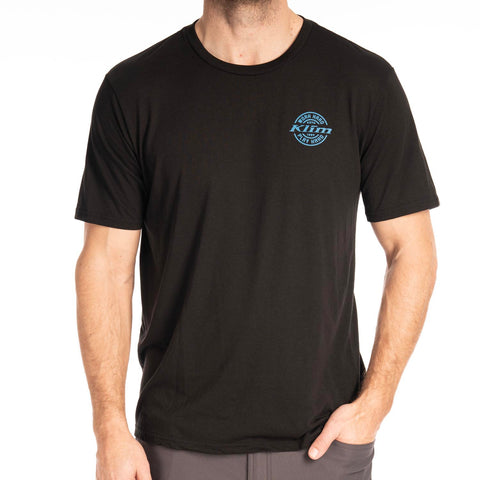 Klim Live to Ride Blend Tee Heathered Charcoal - White