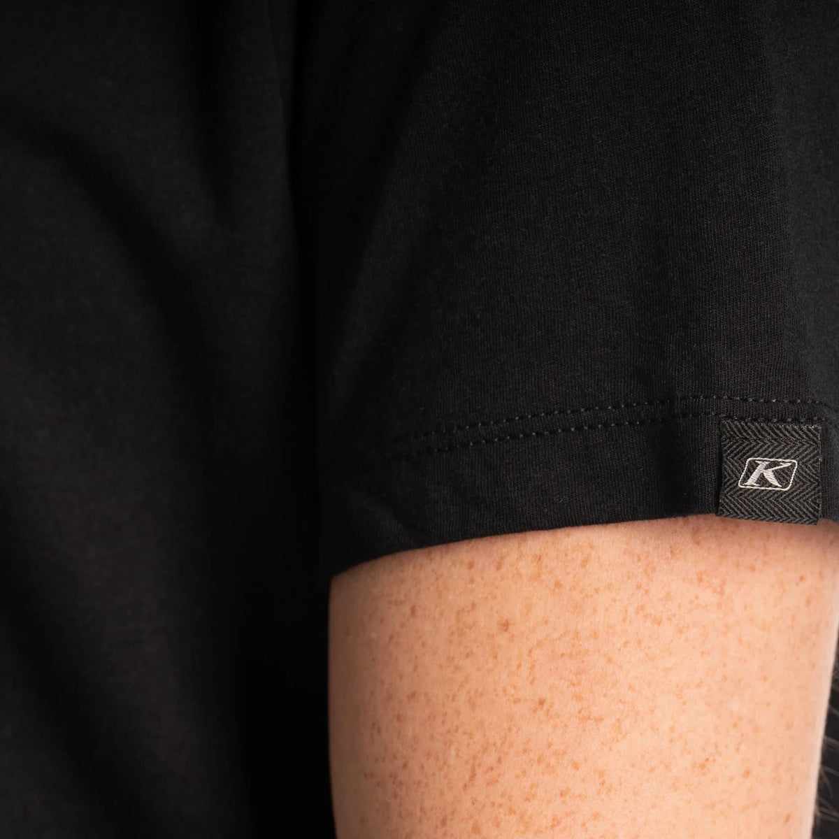 Klim Adventure Tri-blend T Black - Wisteria