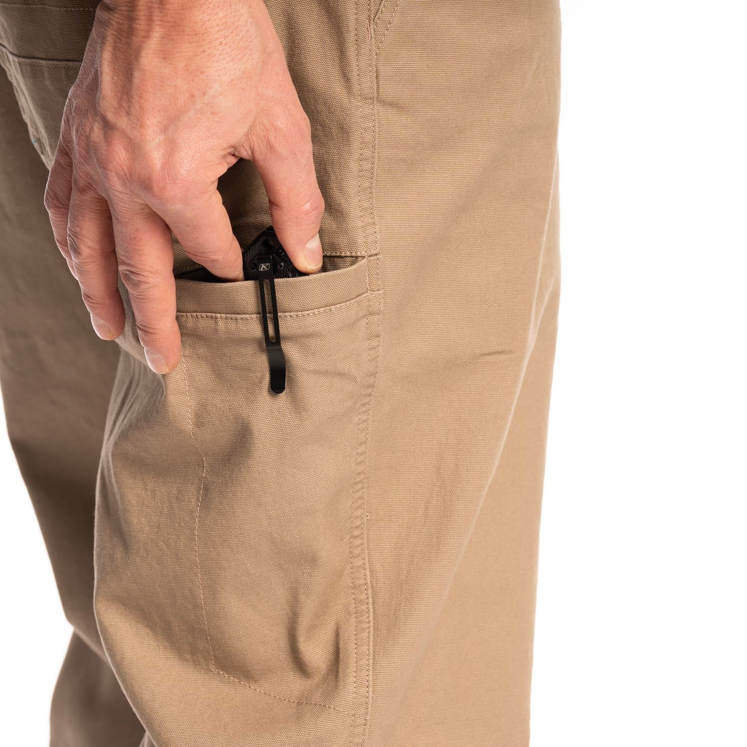 Klim Utility Stretch Canvas Lead Gray Pant