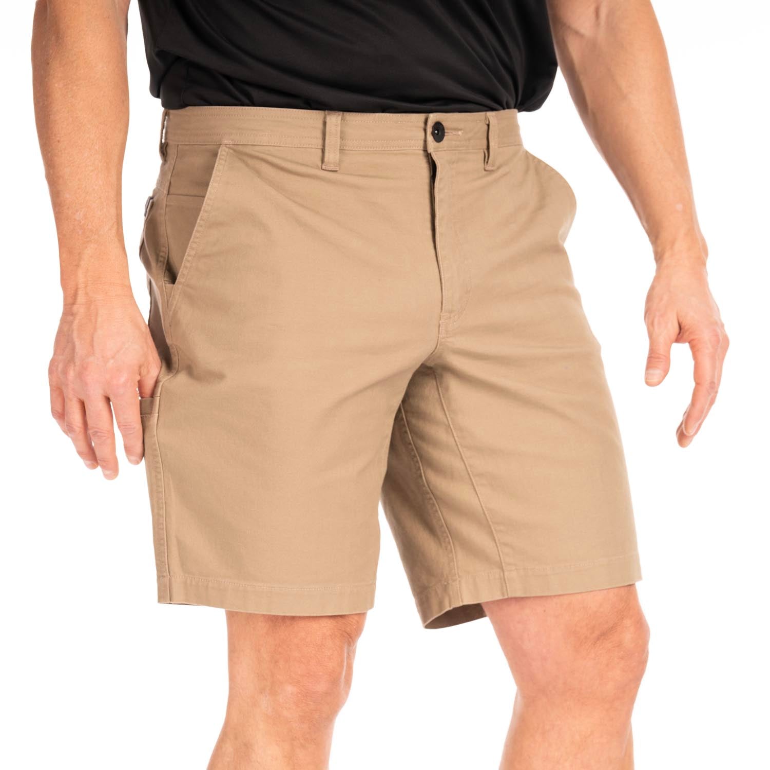 Klim Utility Stretch Canvas Lead Gray Short