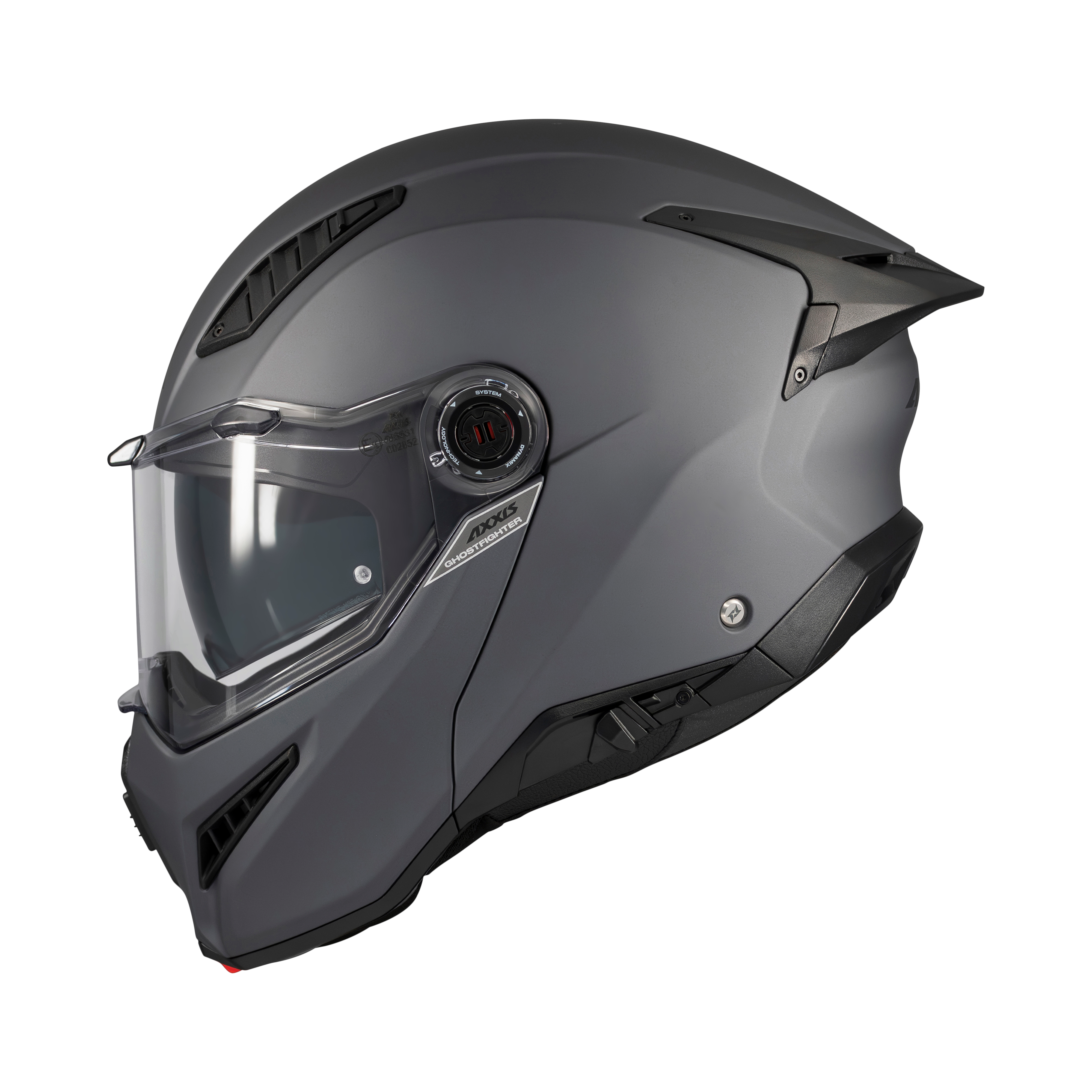 Axxis Helmets Ghostfighter SV Solid A12 Matt Grey Modular Helmet – Regina Specialties