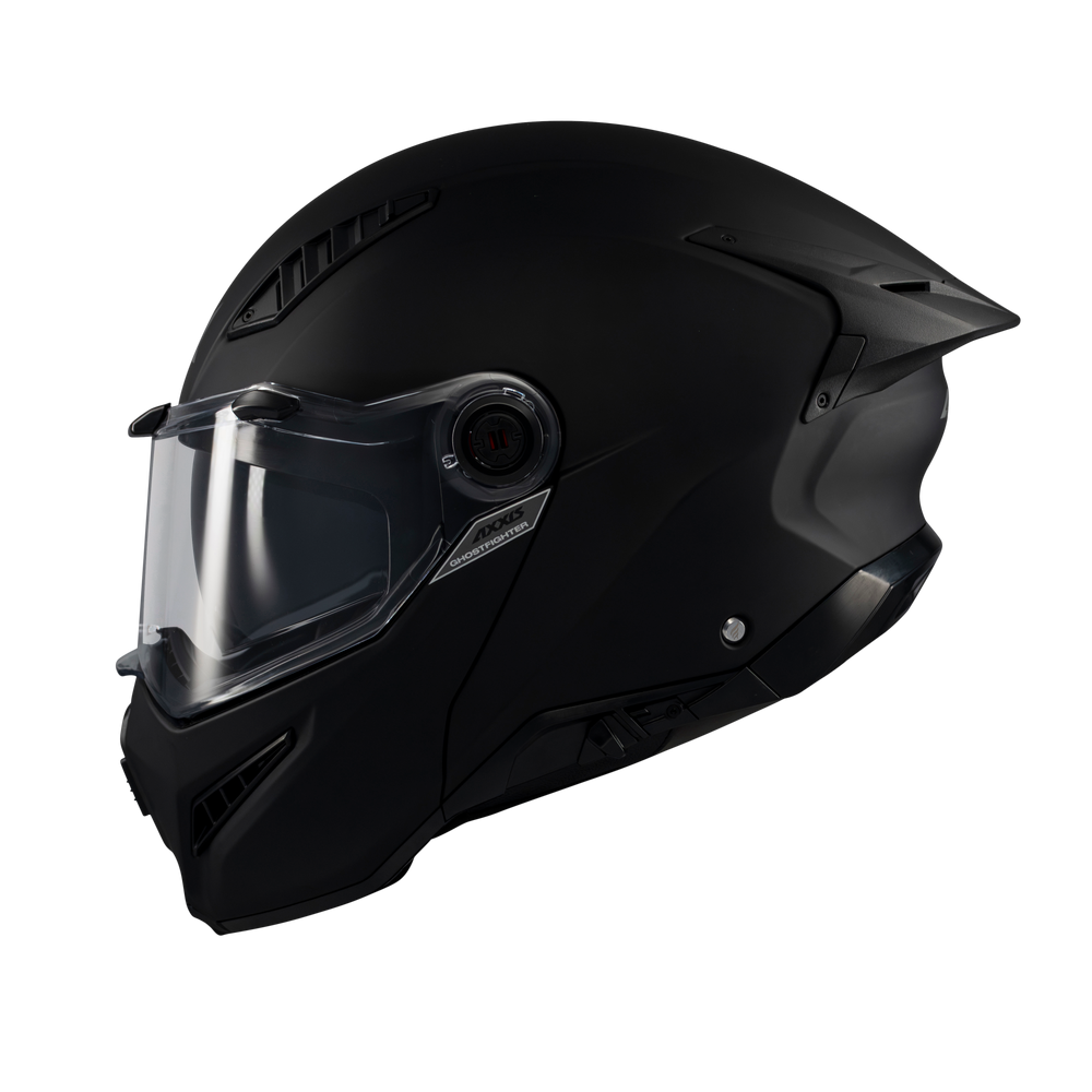 Axxis Helmets Ghostfighter SV Solid A1 Matt Black Modular Helmet