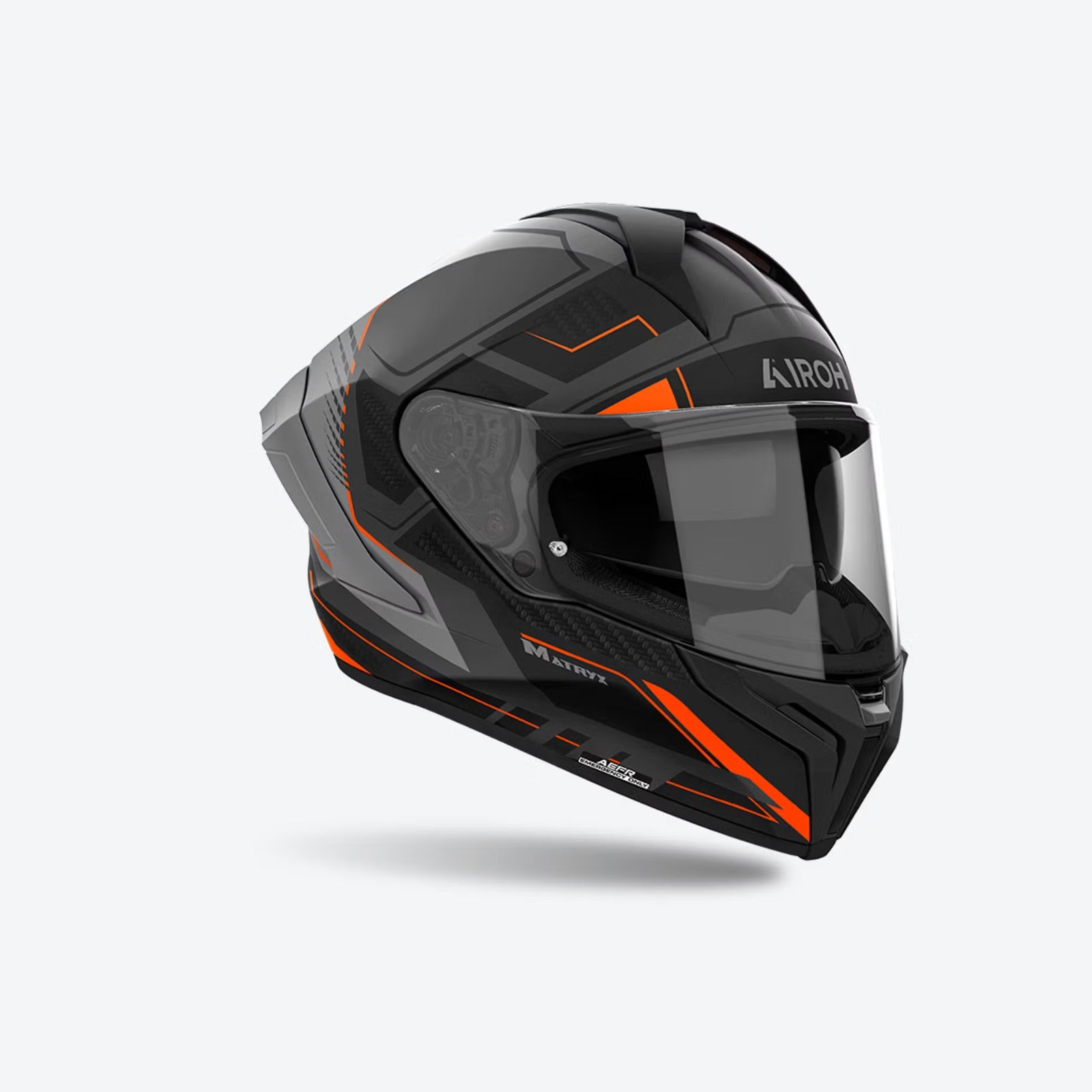 Airoh Matryx Rocket Orange Matt Helmet