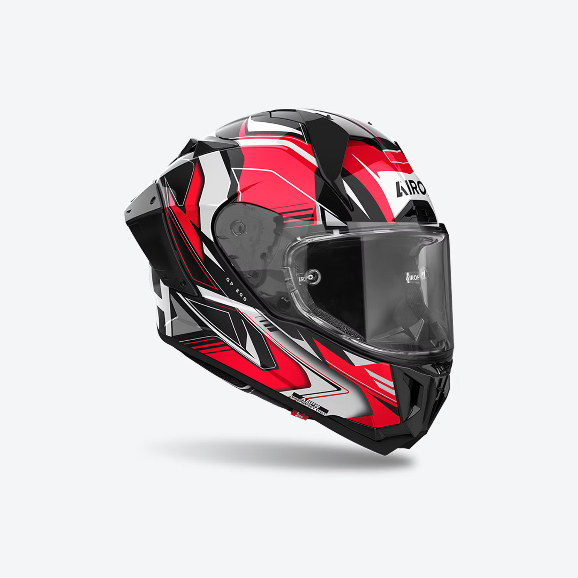 Airoh GP 800 Must Red Gloss Helmet