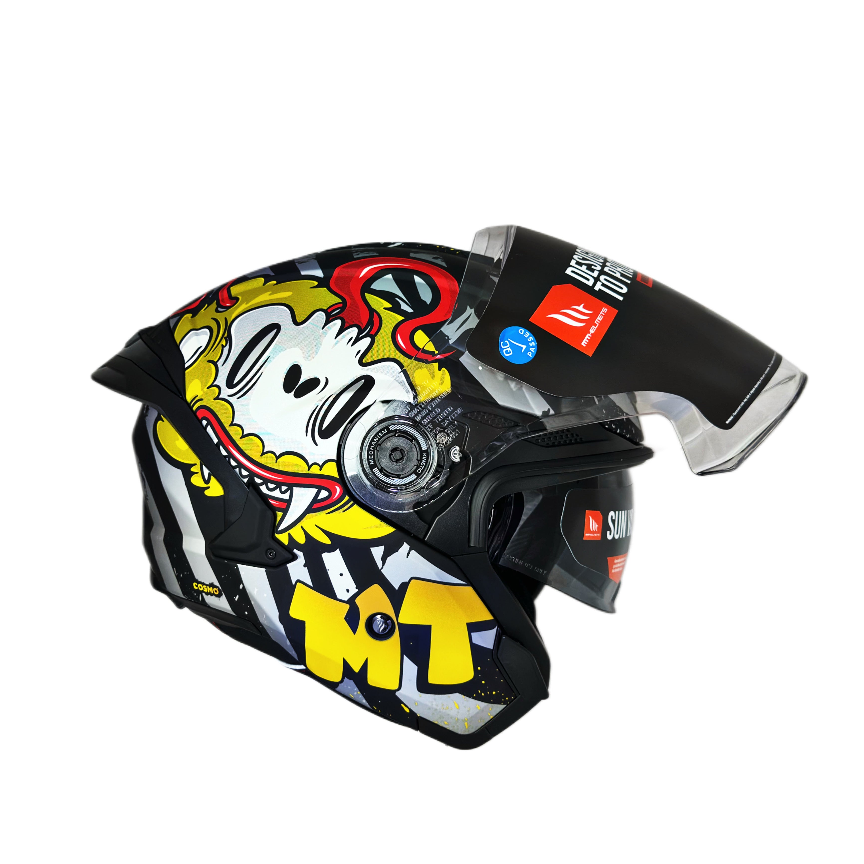 [Limited Edition] MT Helmets Cosmo SV Critterdelic B2 Matt