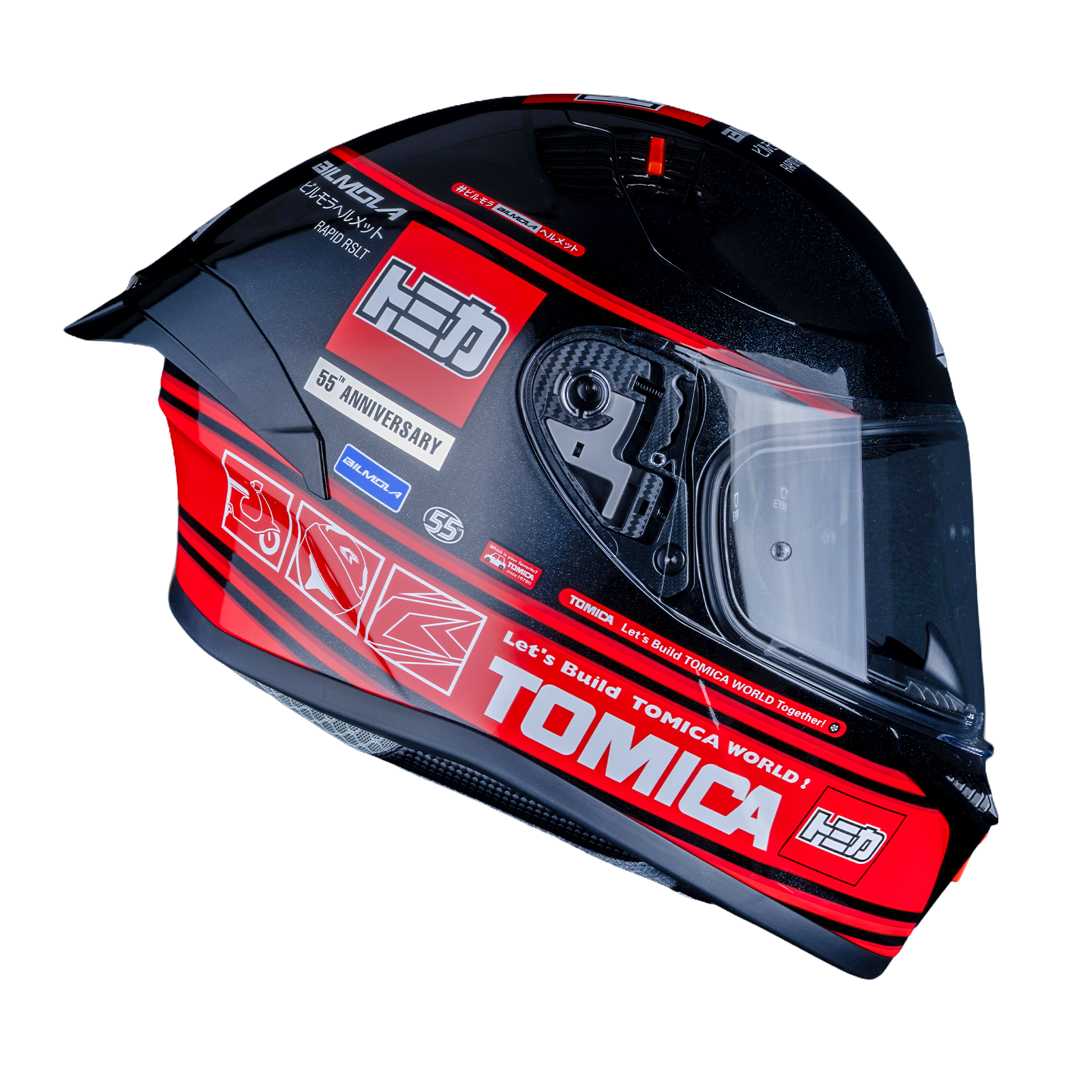 Bilmola Rapid RSLT x Tomica 55th Anniversary: Red Black