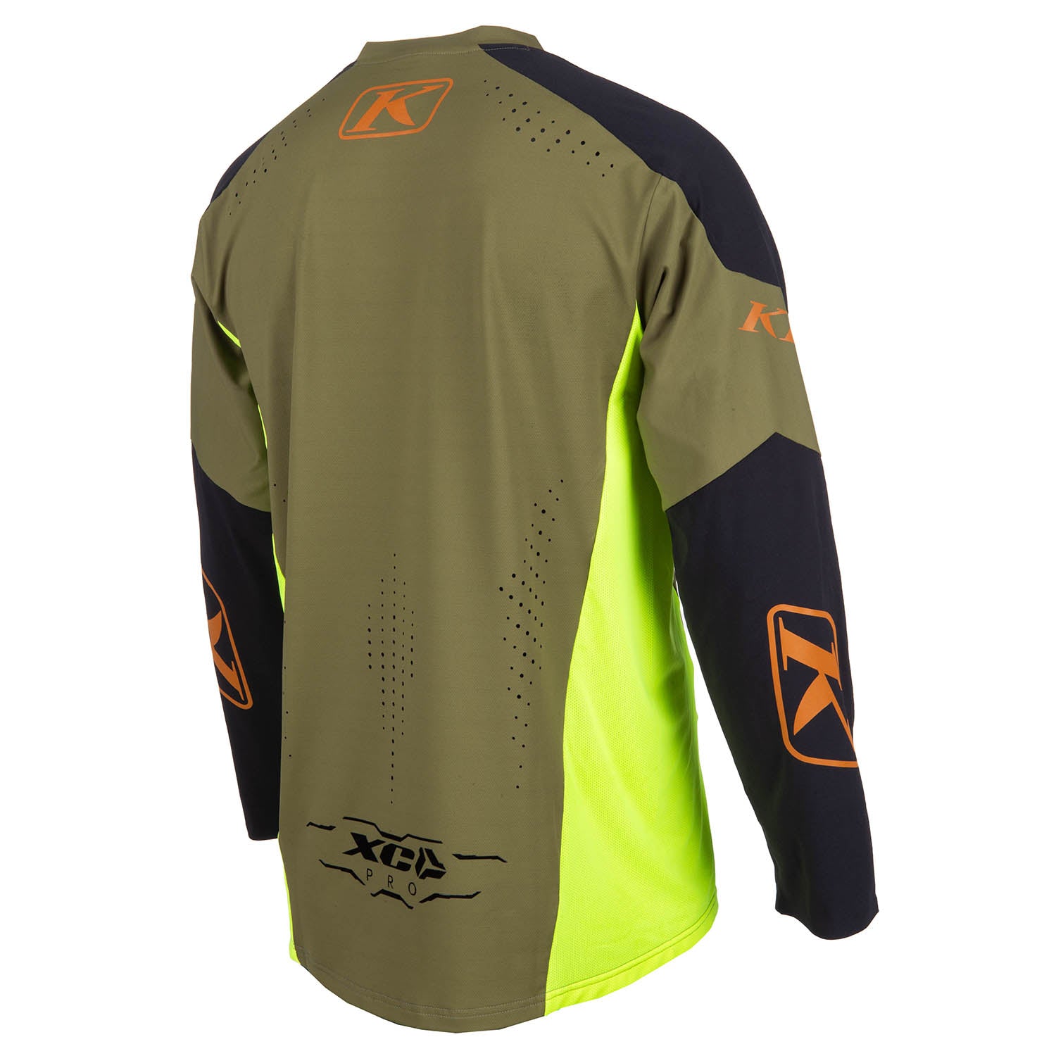 Klim XC Pro Jersey Hi-Vis - Winter Moss