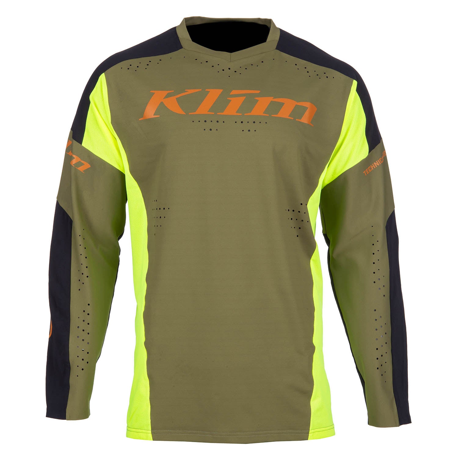 Klim XC Pro Jersey Hi-Vis - Winter Moss