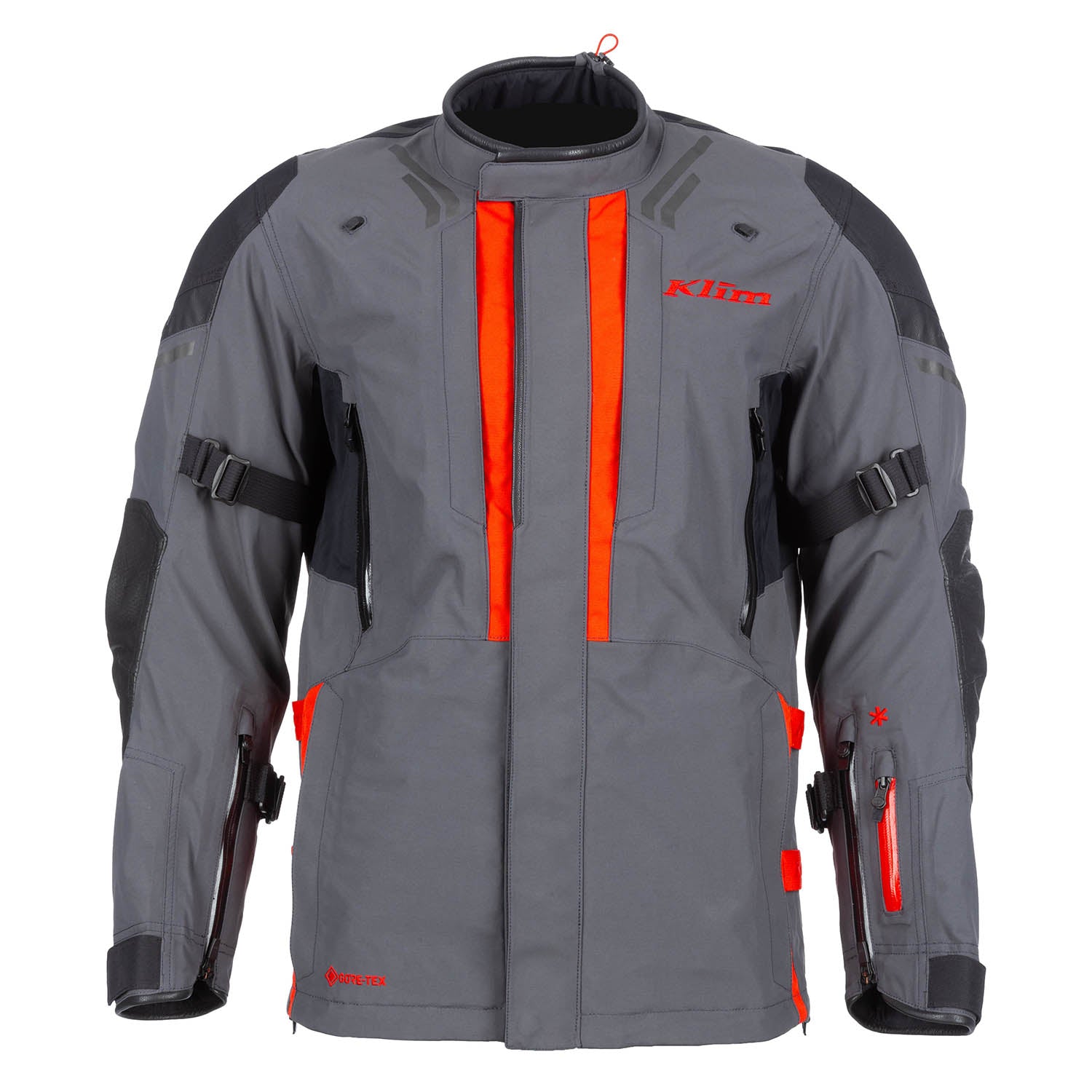 Klim Latitude Jacket Asphalt - Redrock