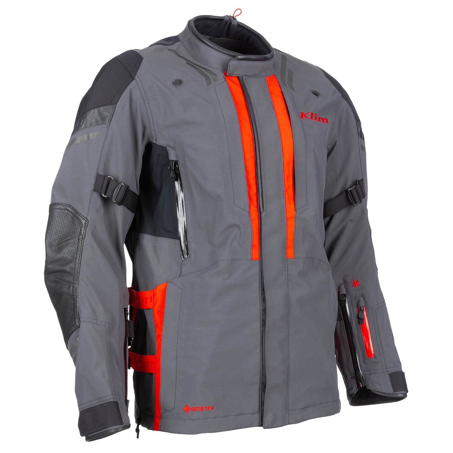 Klim Latitude Jacket Asphalt - Redrock