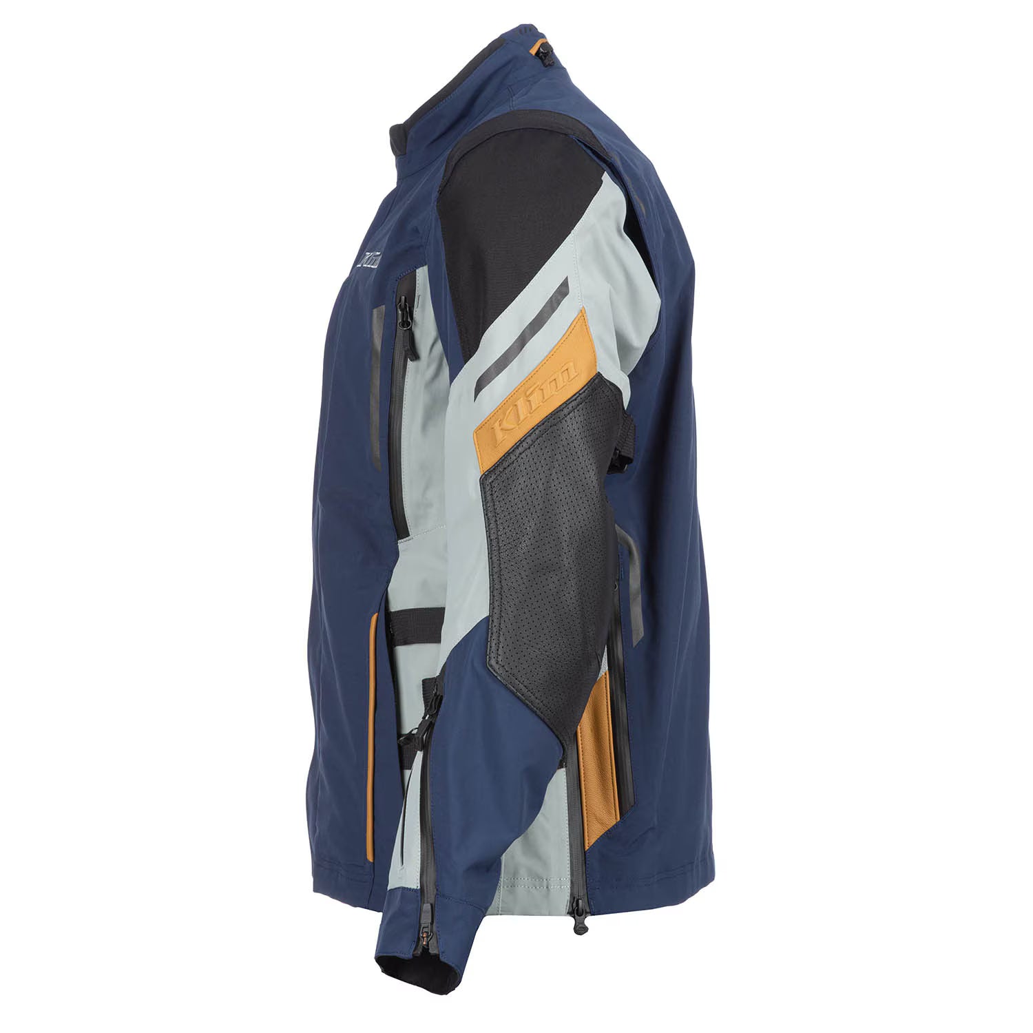 Klim Latitude Jacket Dress Blues - Golden Brown (2026 Model)