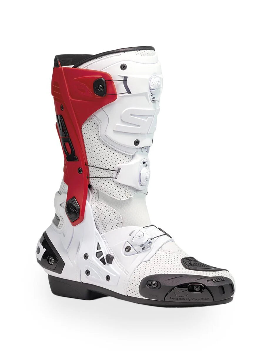 SIDI Rex Air White/Red Boots