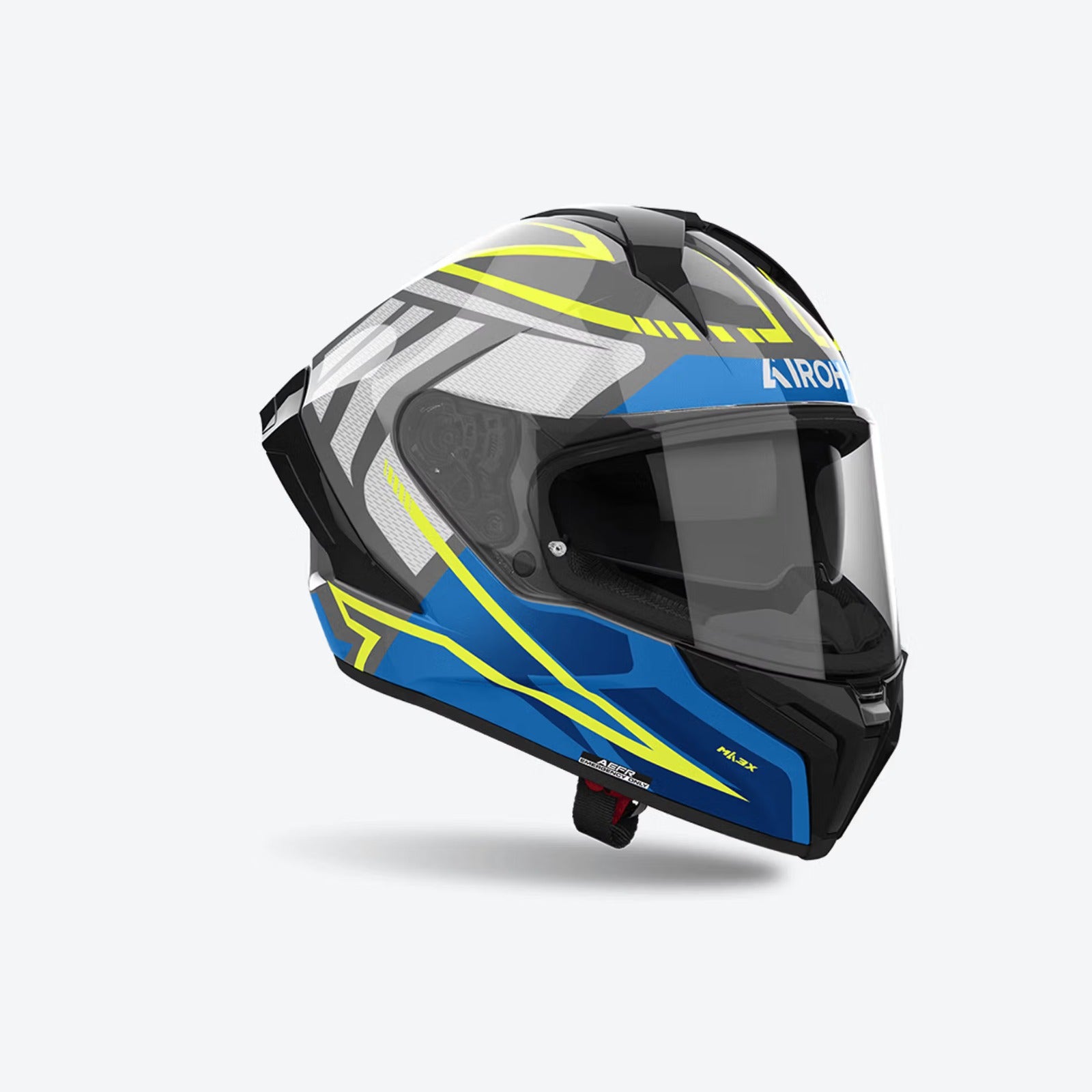 Airoh Matryx Rider Blue Gloss Helmet