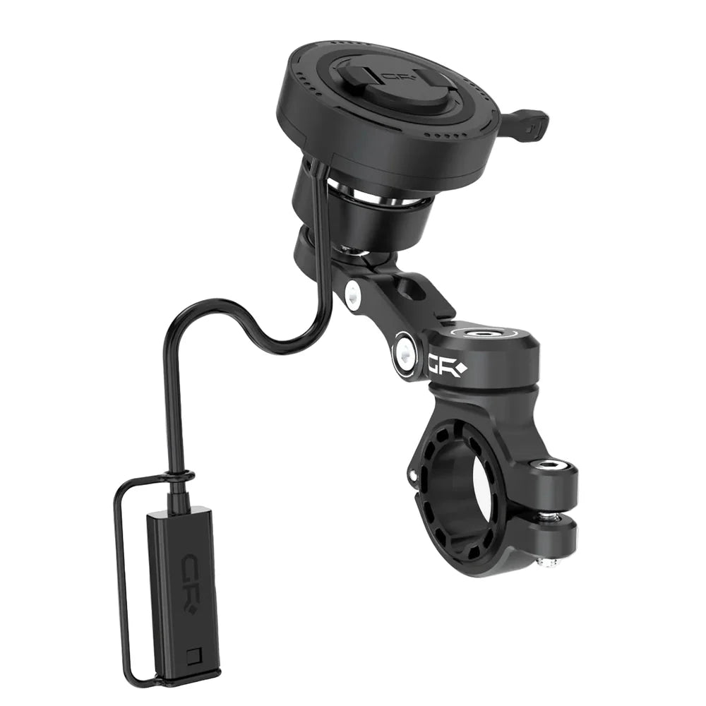 GRXPLORE GR-MW65 Motorcycle Wireless Charging Handlebar Phone Mount