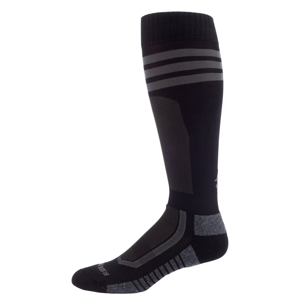 Klim Aggressor Vented Sock Gameday - Black/Asphalt